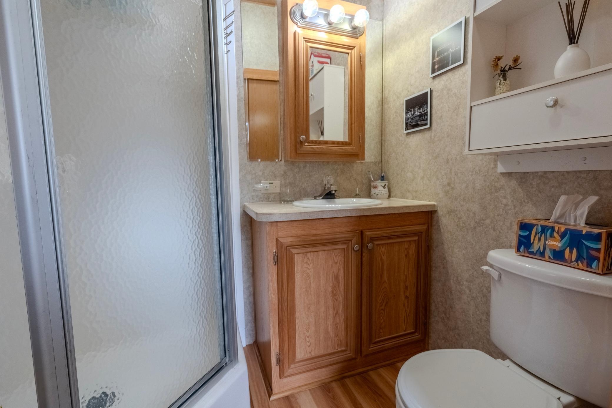 full sized shower in bathroom.jpg