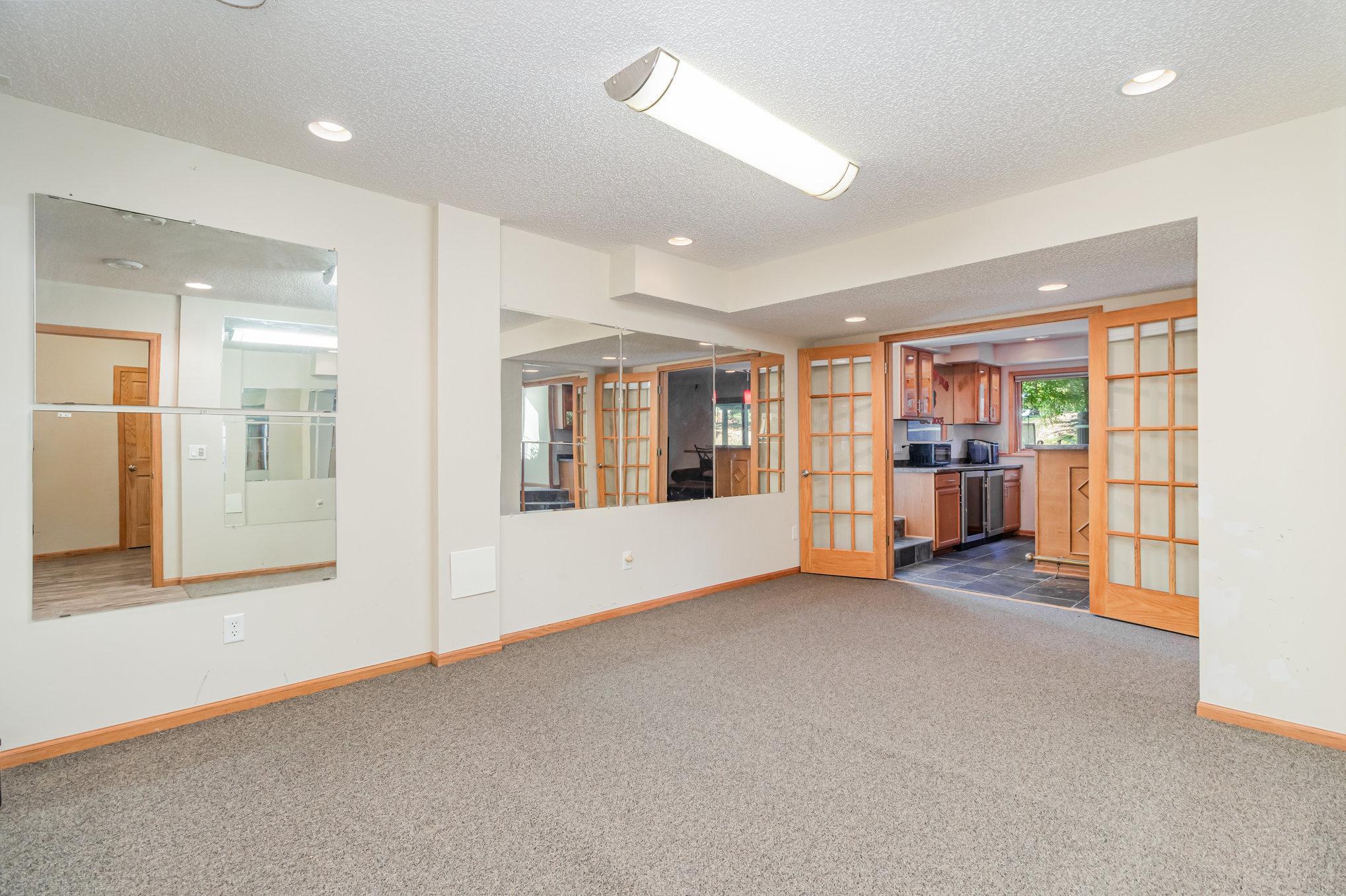 Lower Level exercise studio