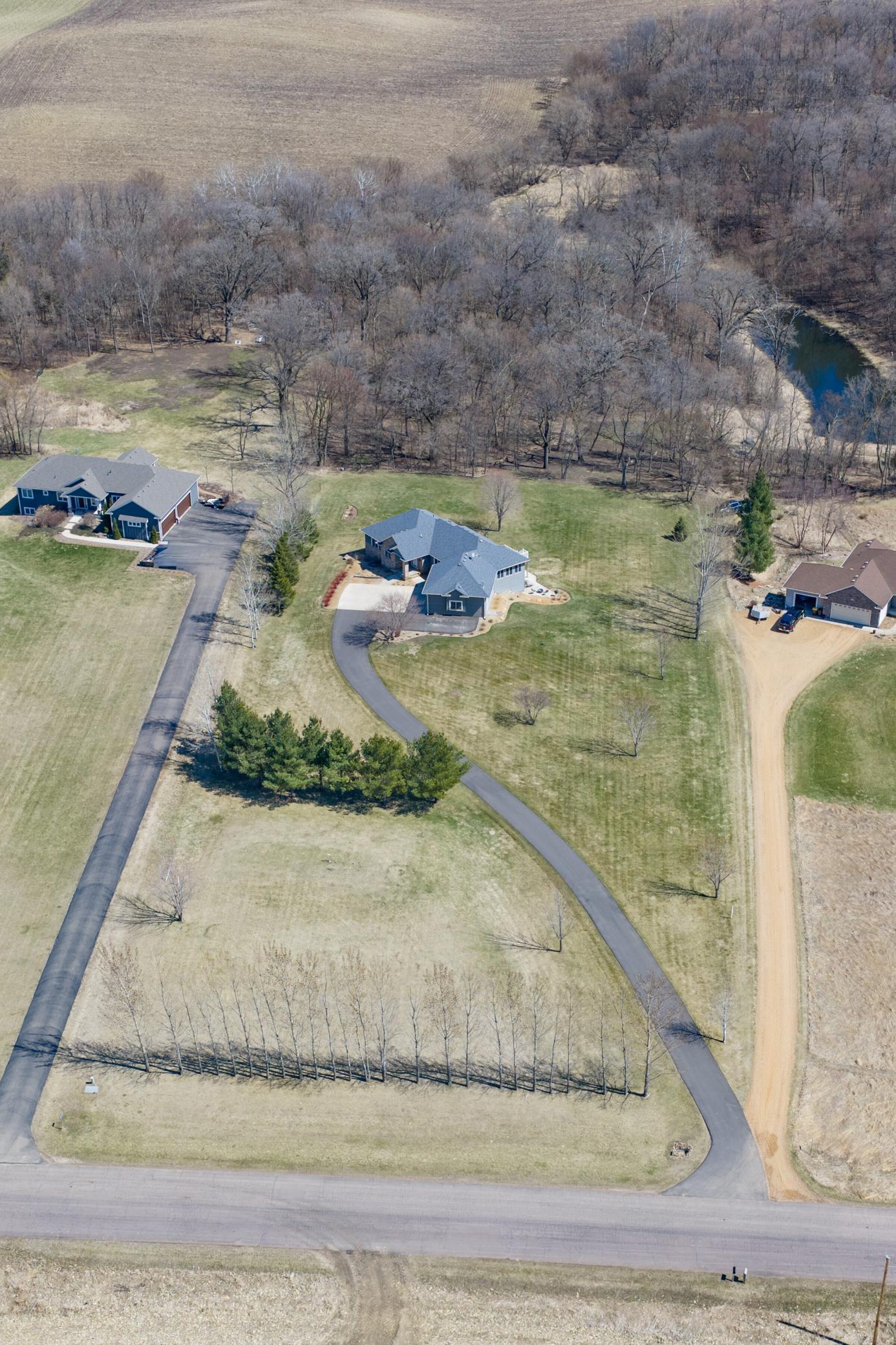 You'll love the 4+ acres of open space and wooded tranquility!