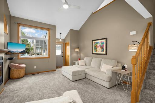 Spacious room sizes and an abundance of windows. New windows and window trim upstairs and on main level.