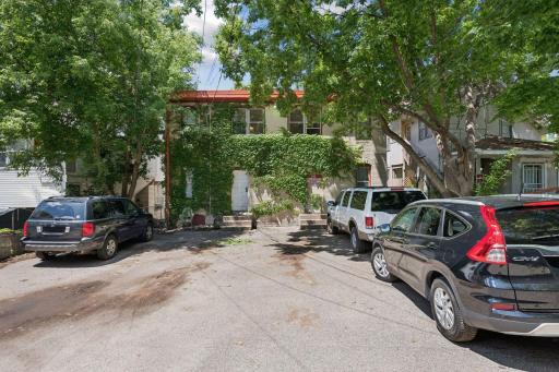 Large paved parking lot - plenty of parking for tenants!