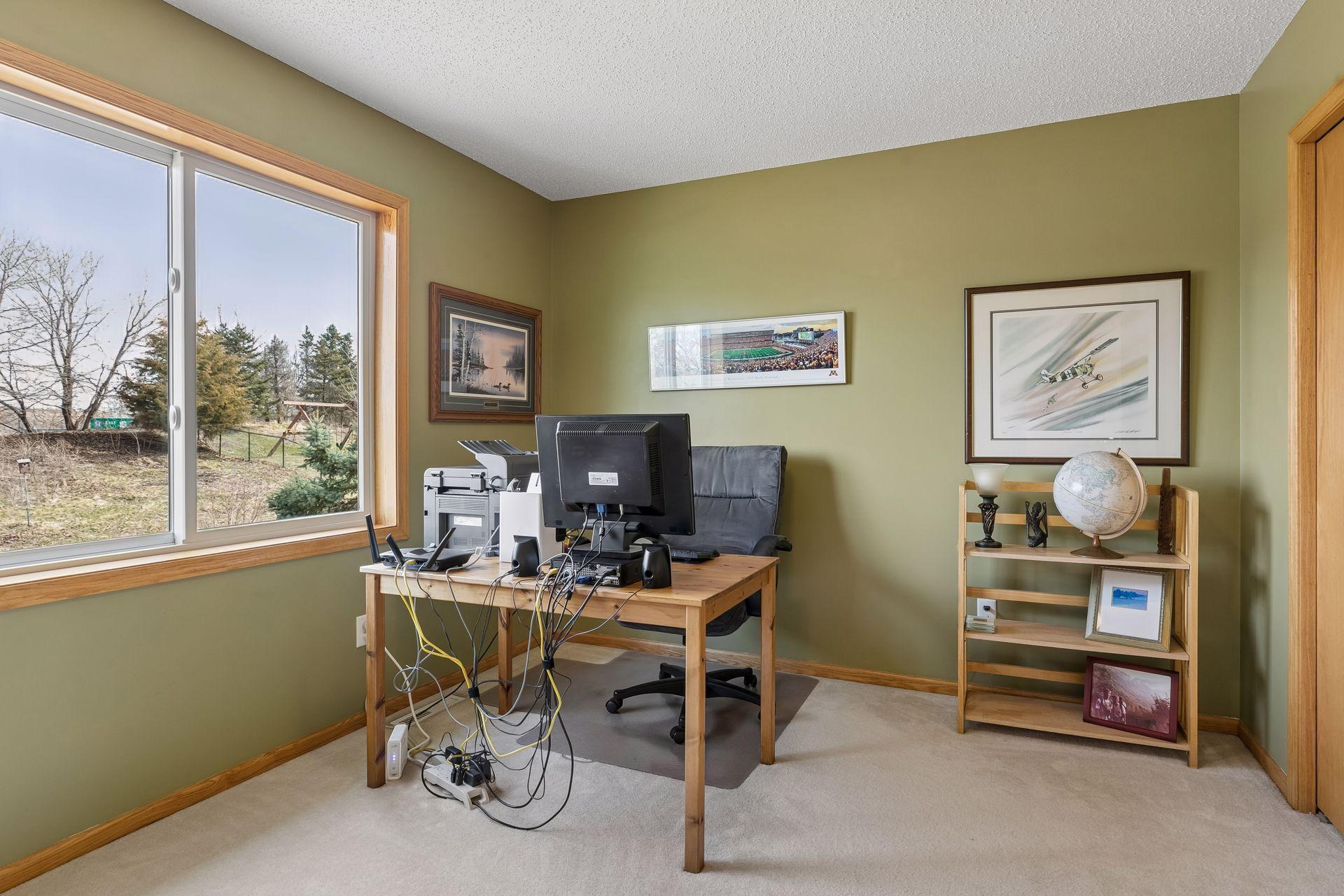 49 Windsor Wood Path - One of 3 upper level bedrooms currently being used as a closet.