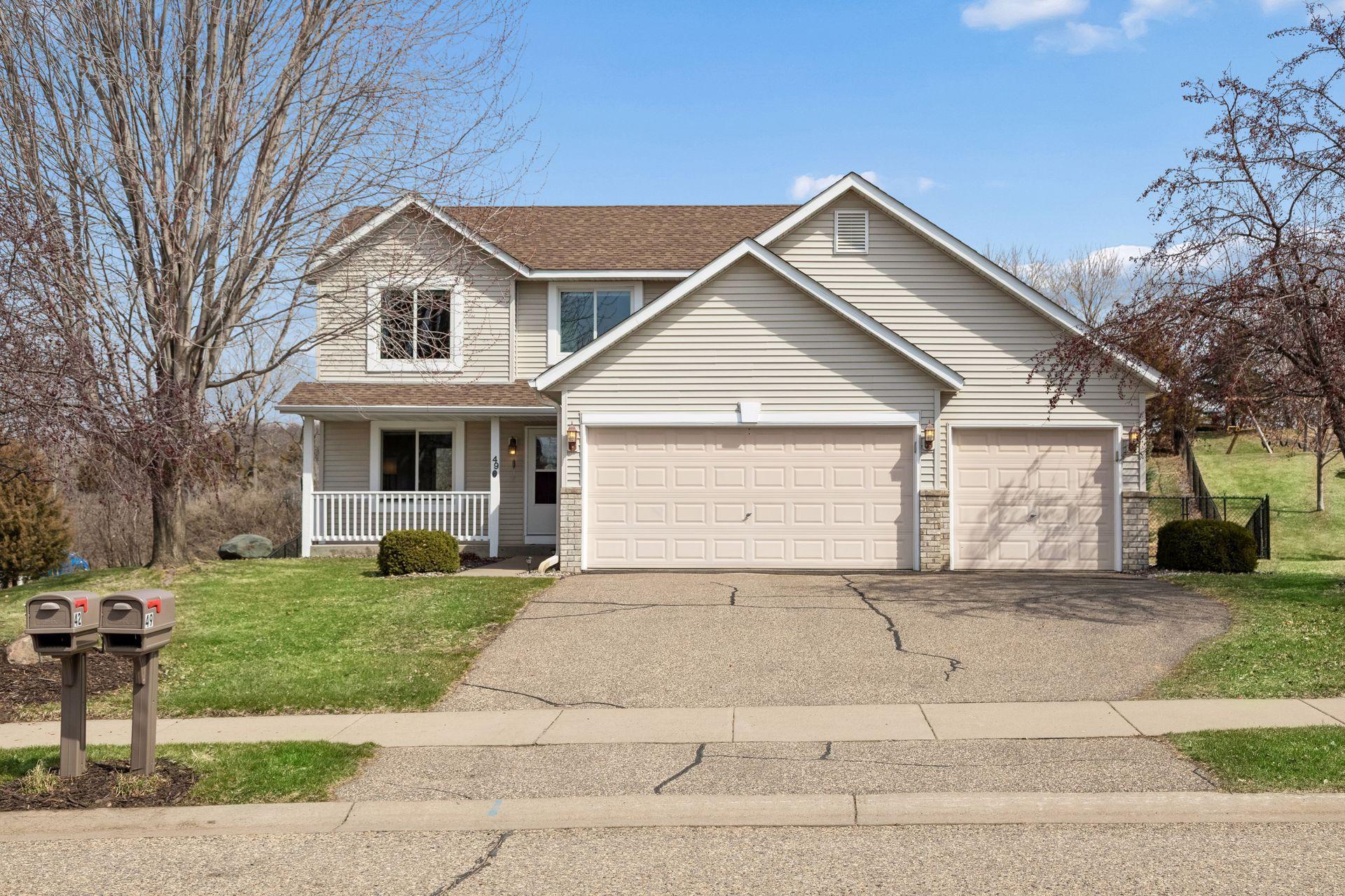 49 Windsor Wood Path - Rare opportunity for a full 2 story with expansion potential in the unfinished basement in this neighborhood where single family homes rarely become available. Driveway will be seal coated on 5/1.