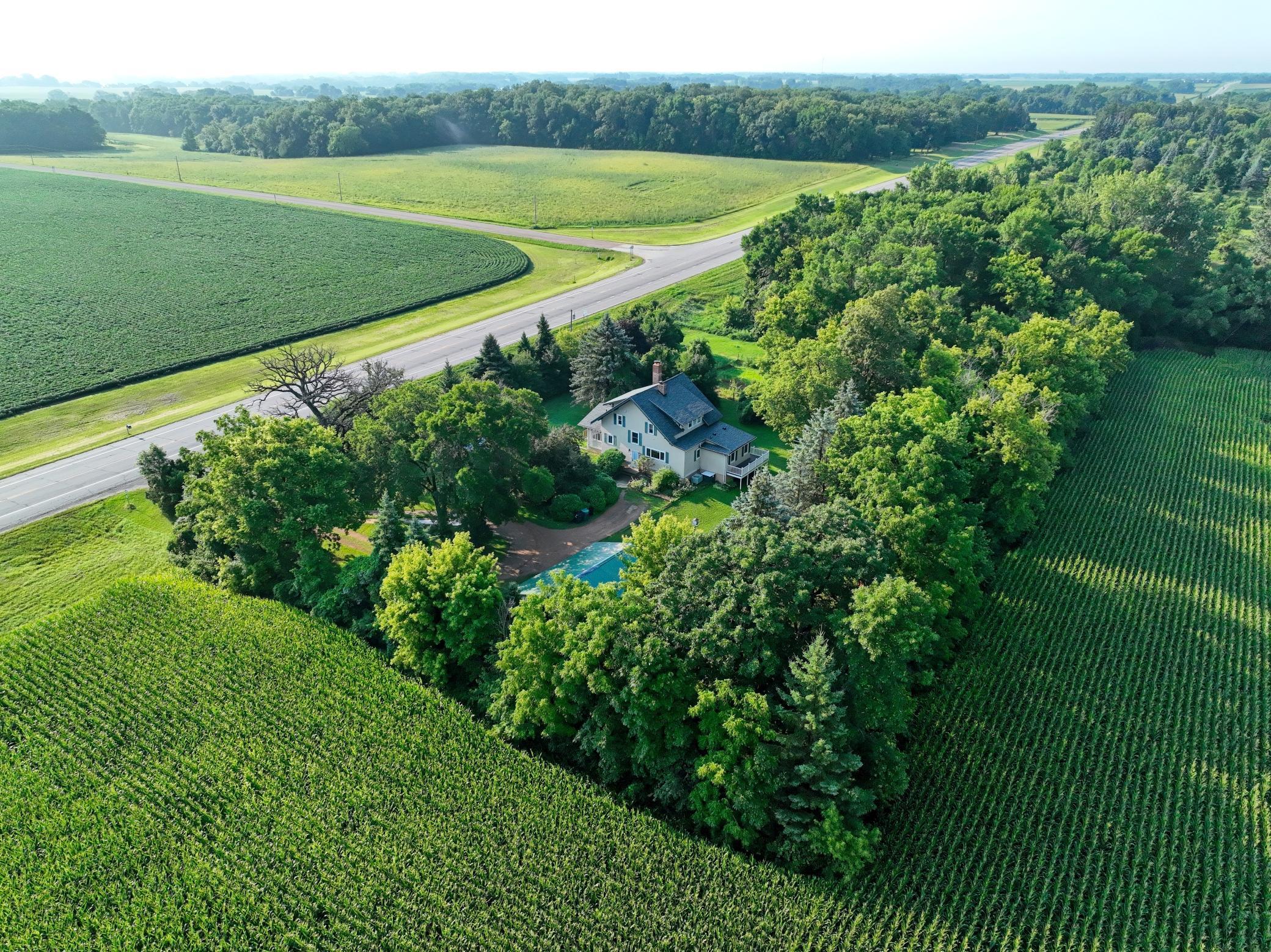 Aerial from the North West