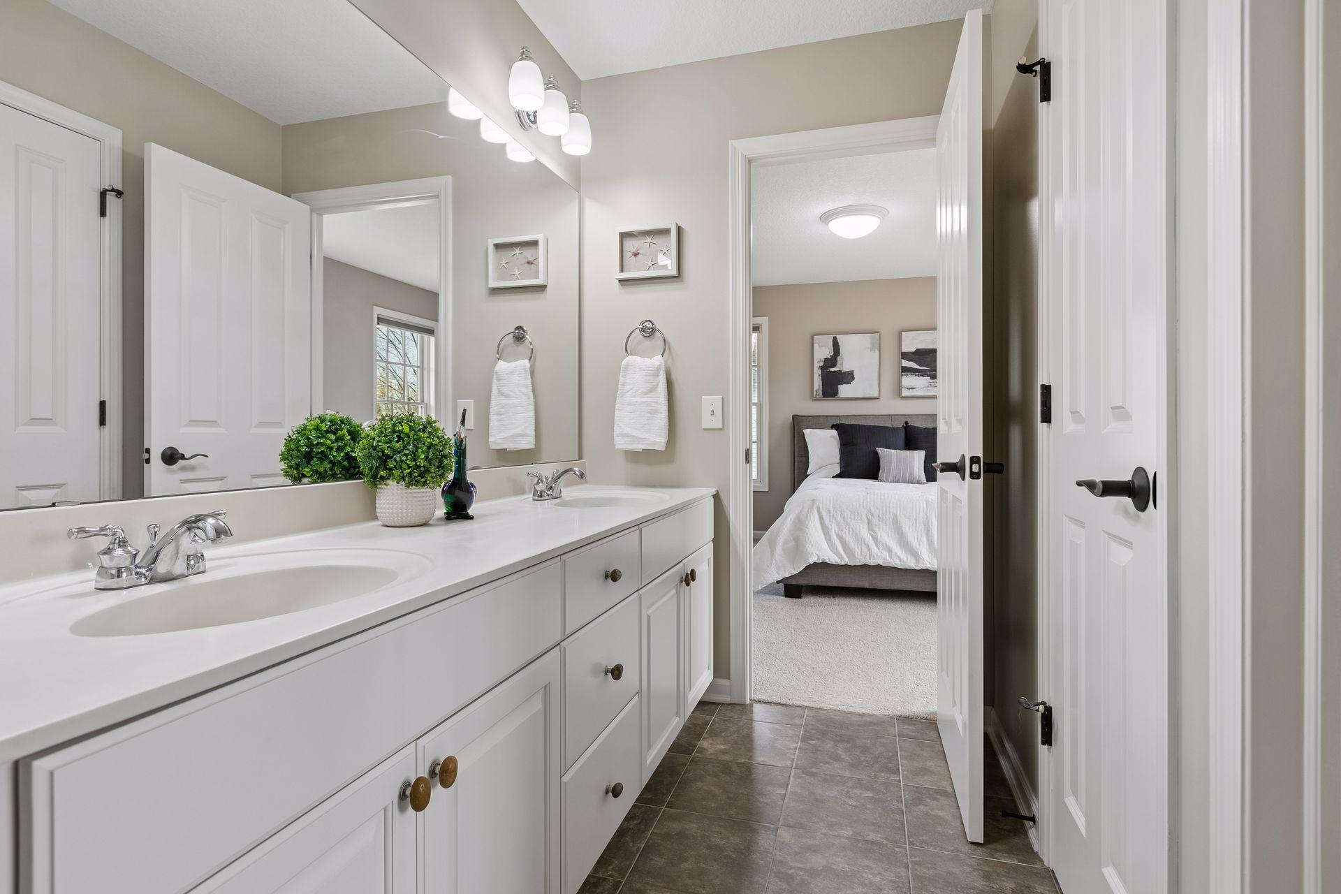 Jack & Jill bathroom