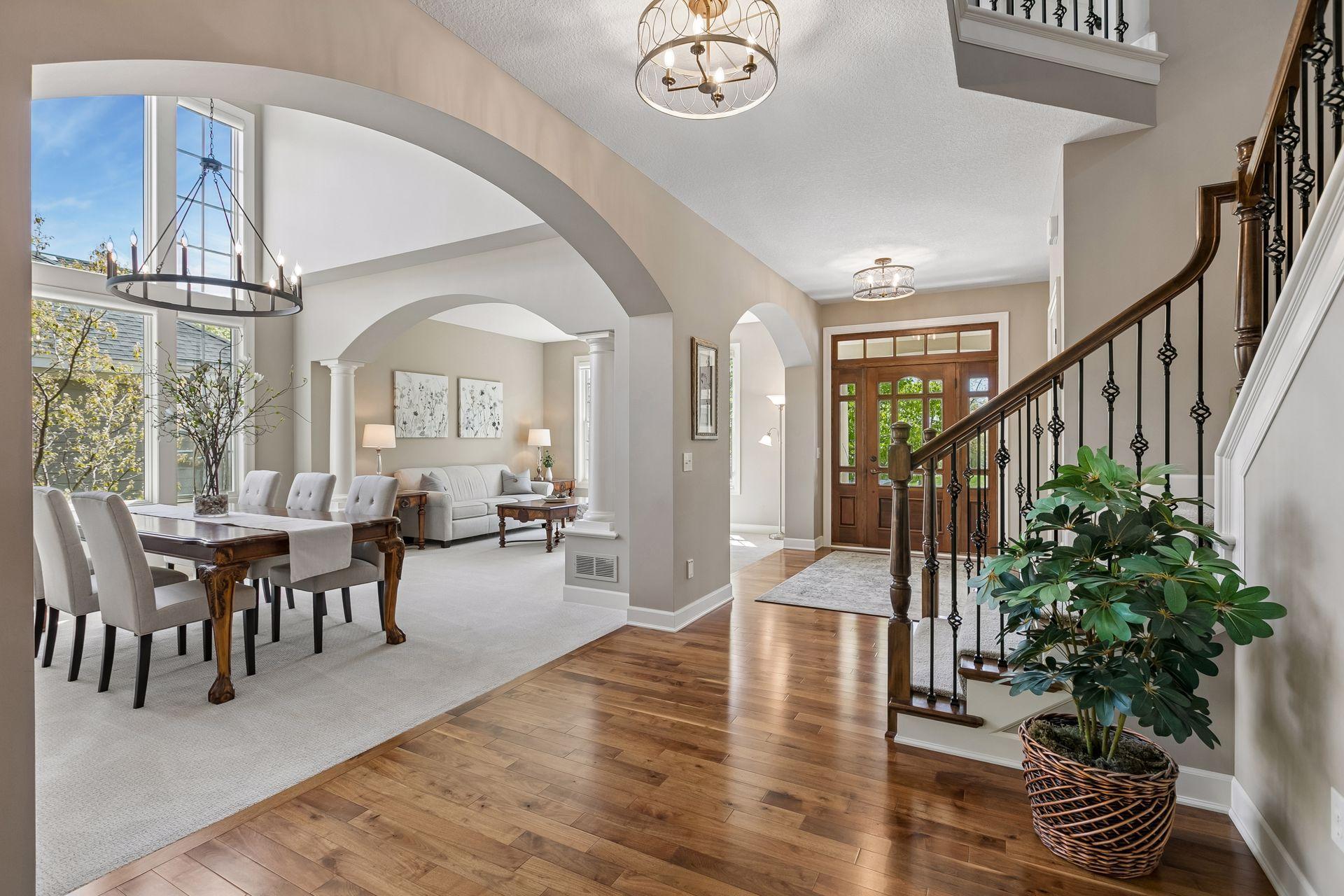 Architectural details throughout