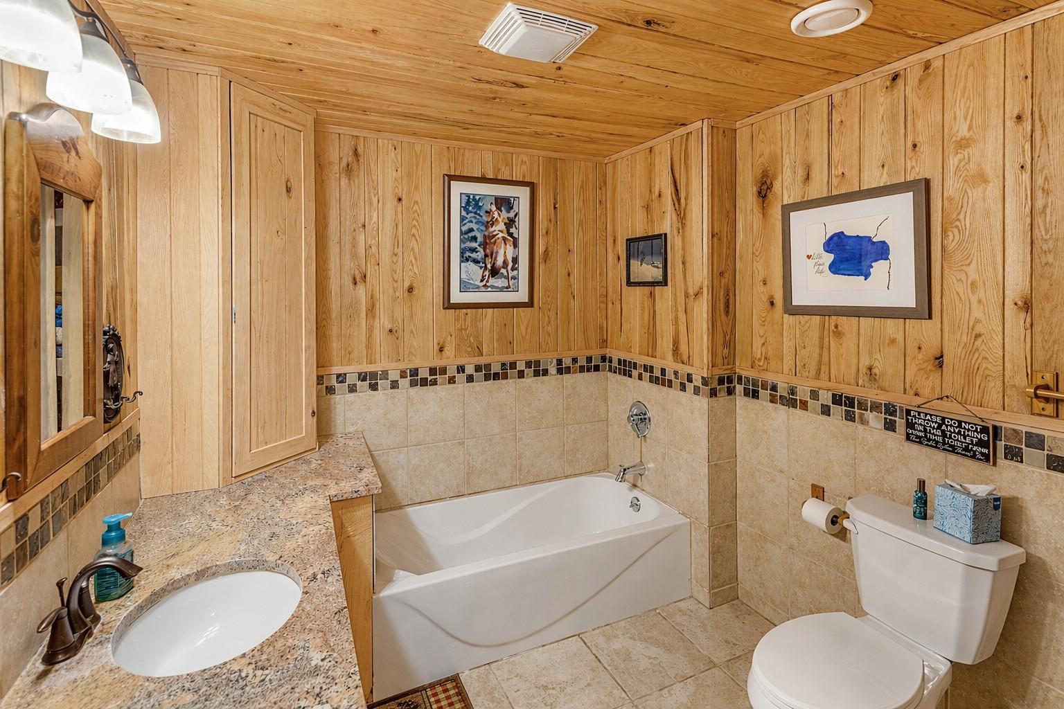 Full Bath - Lower Level