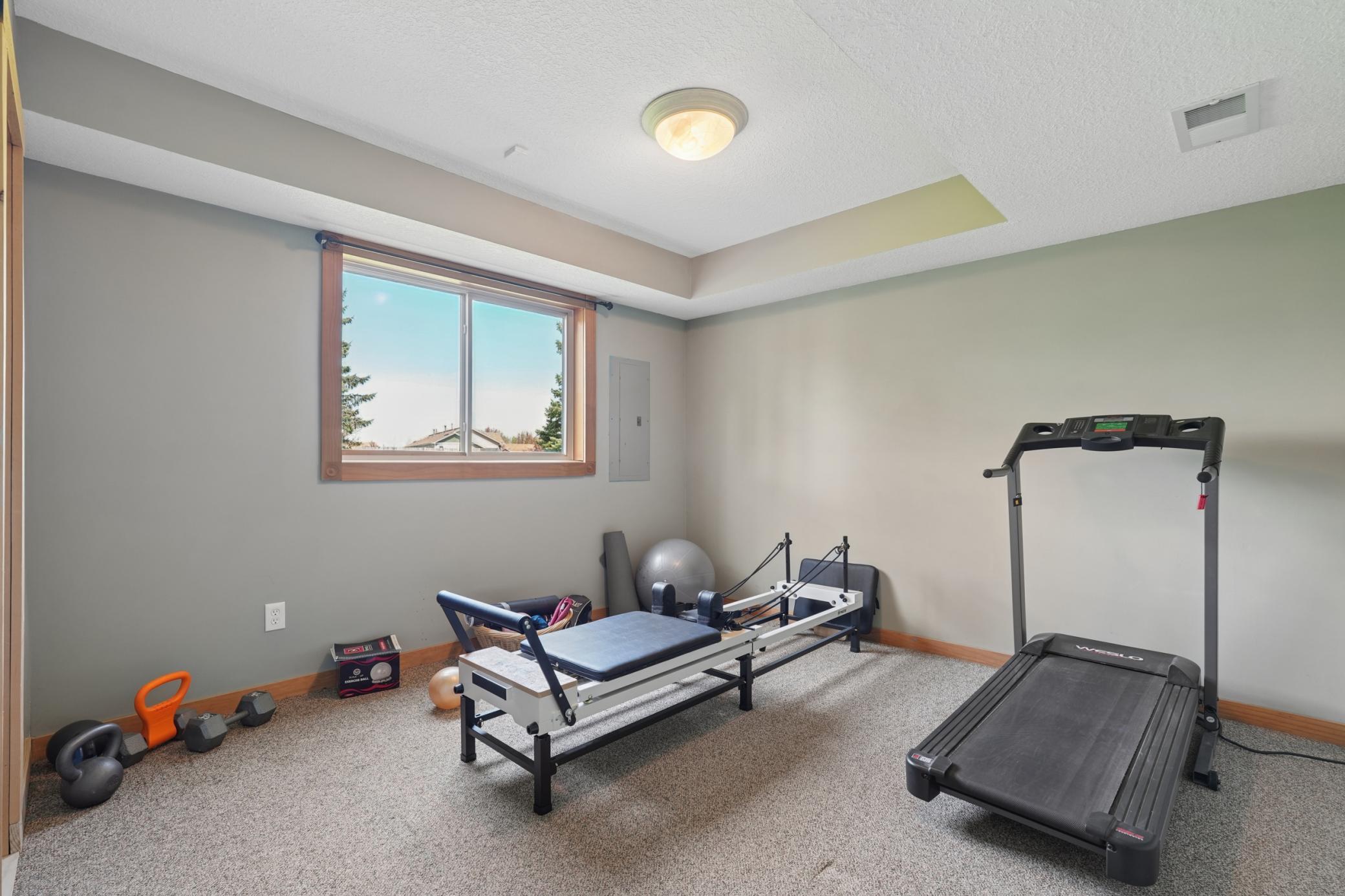 5th Bedroom/exercise room