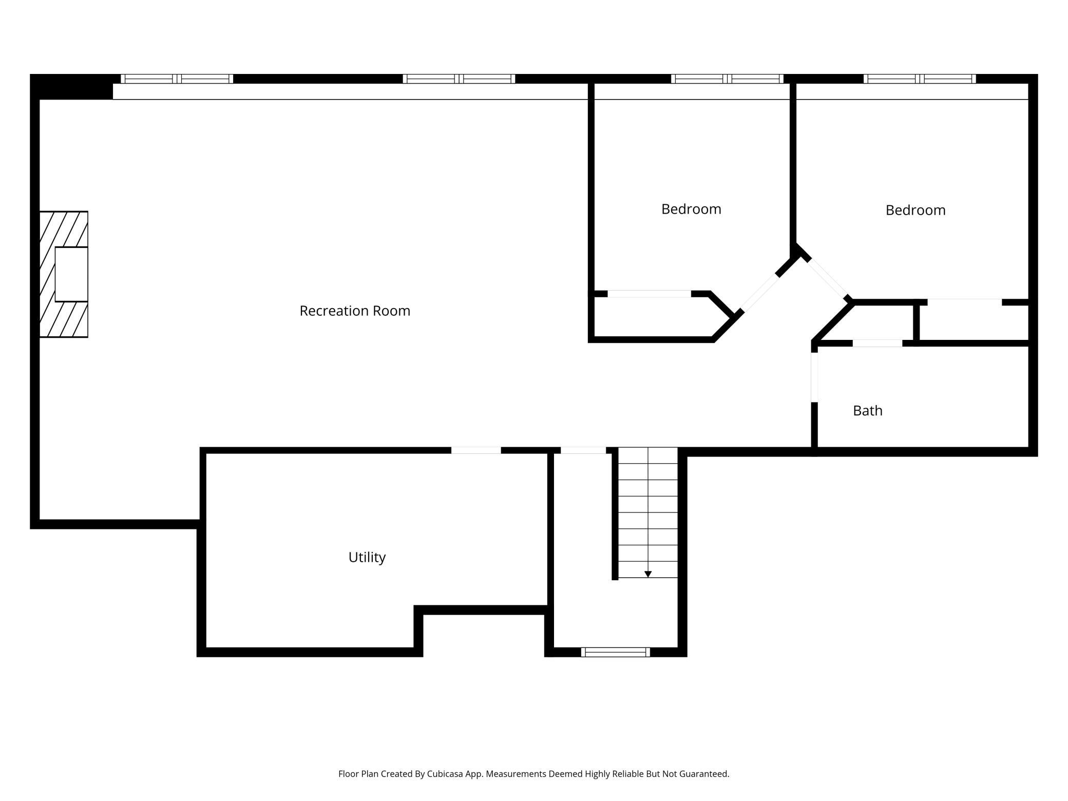 Lower level floorplan