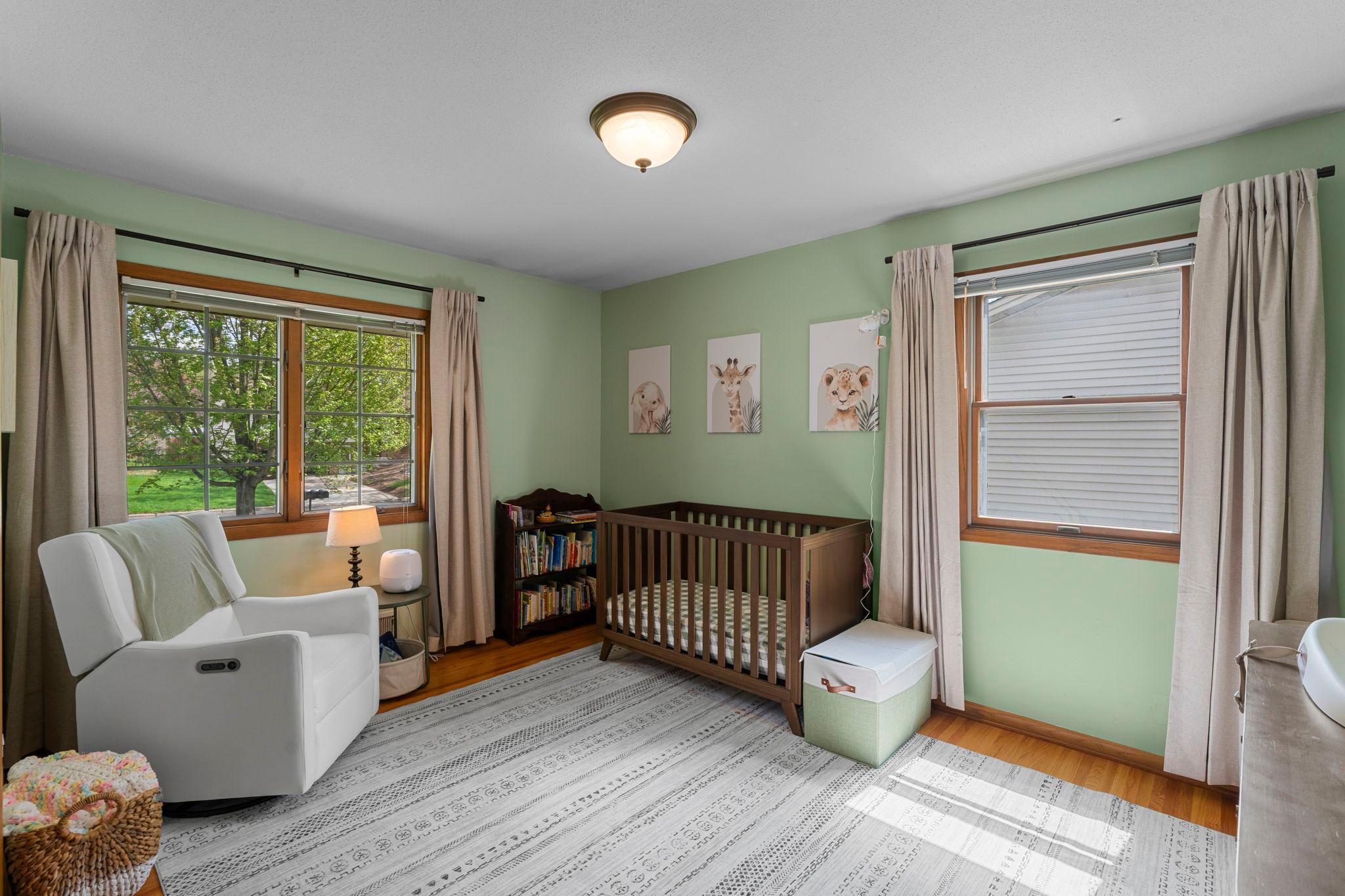 Bedroom number 2 is a great size with great natural lighting!