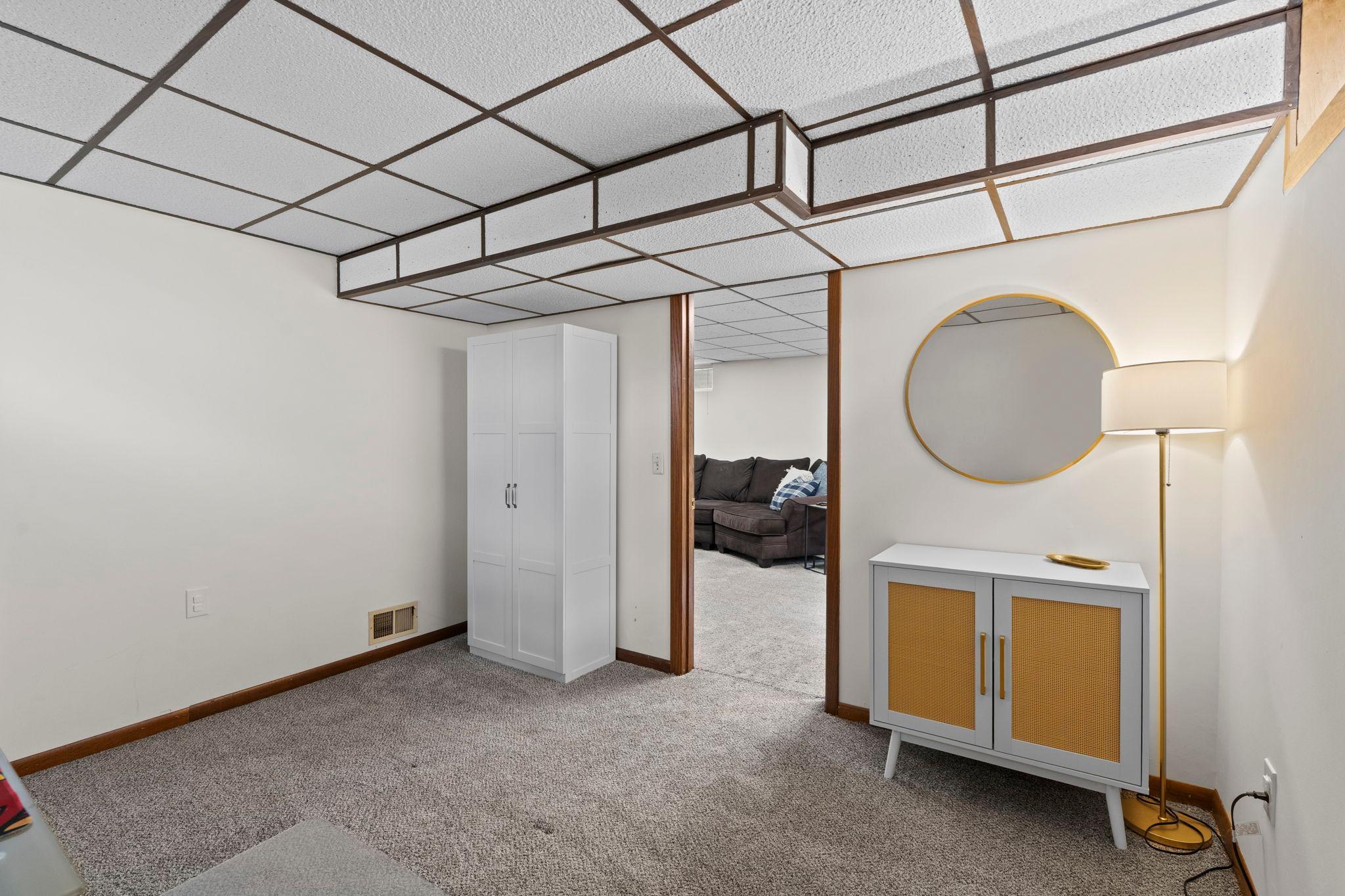 Lower level office