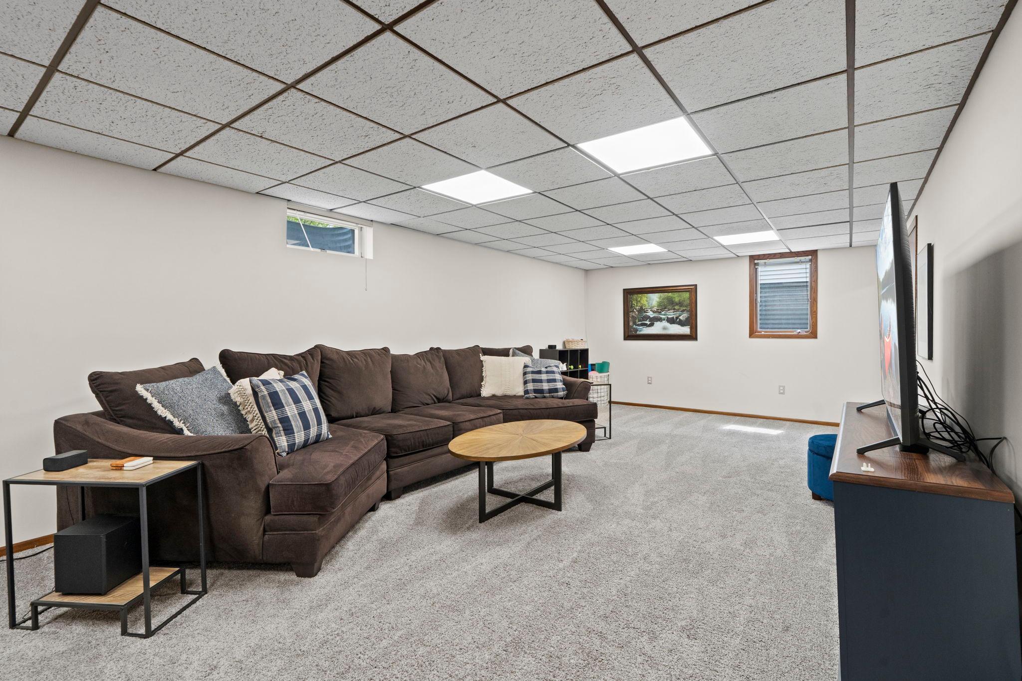 Family room downstairs