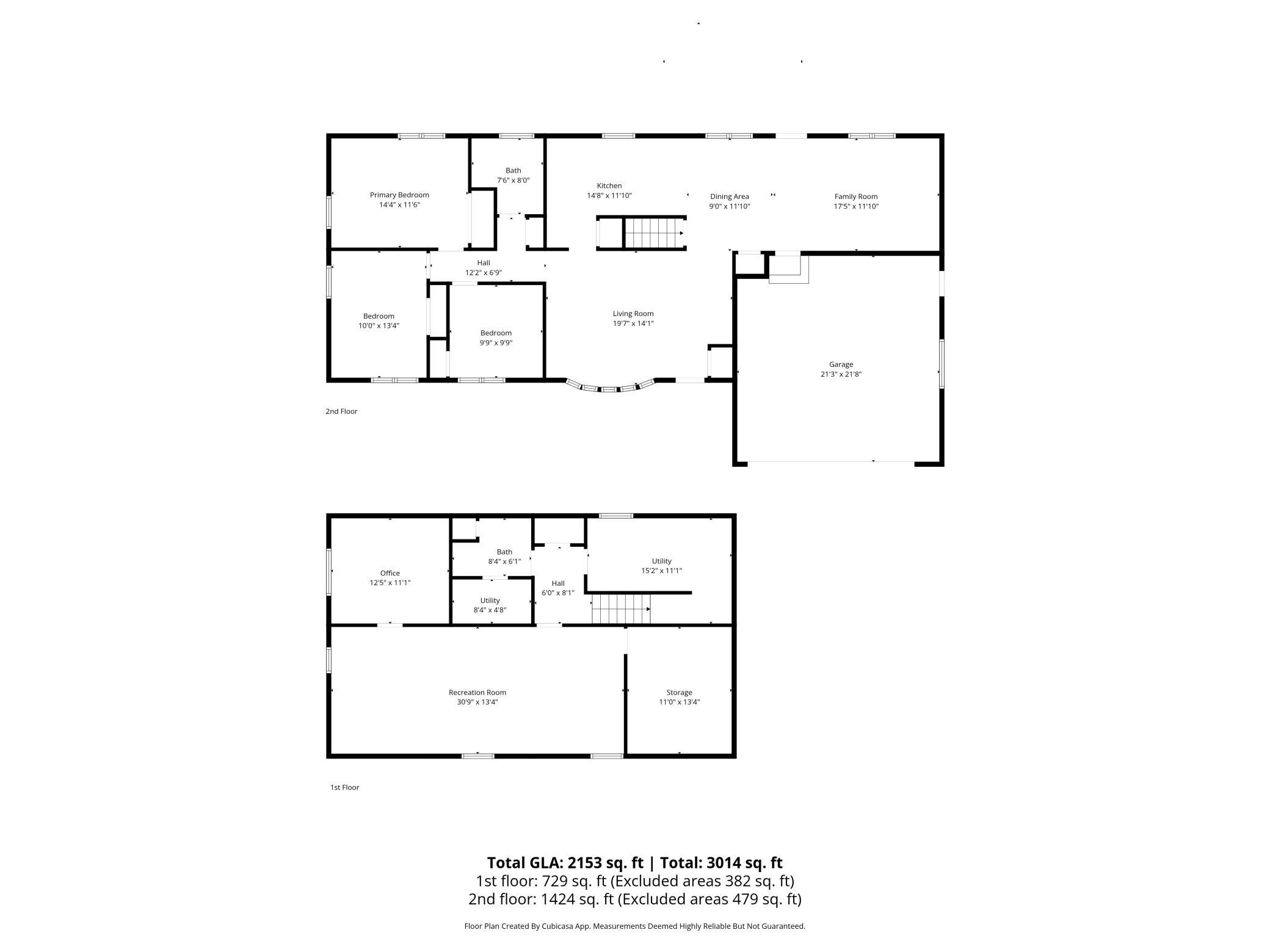 Combined floor plan