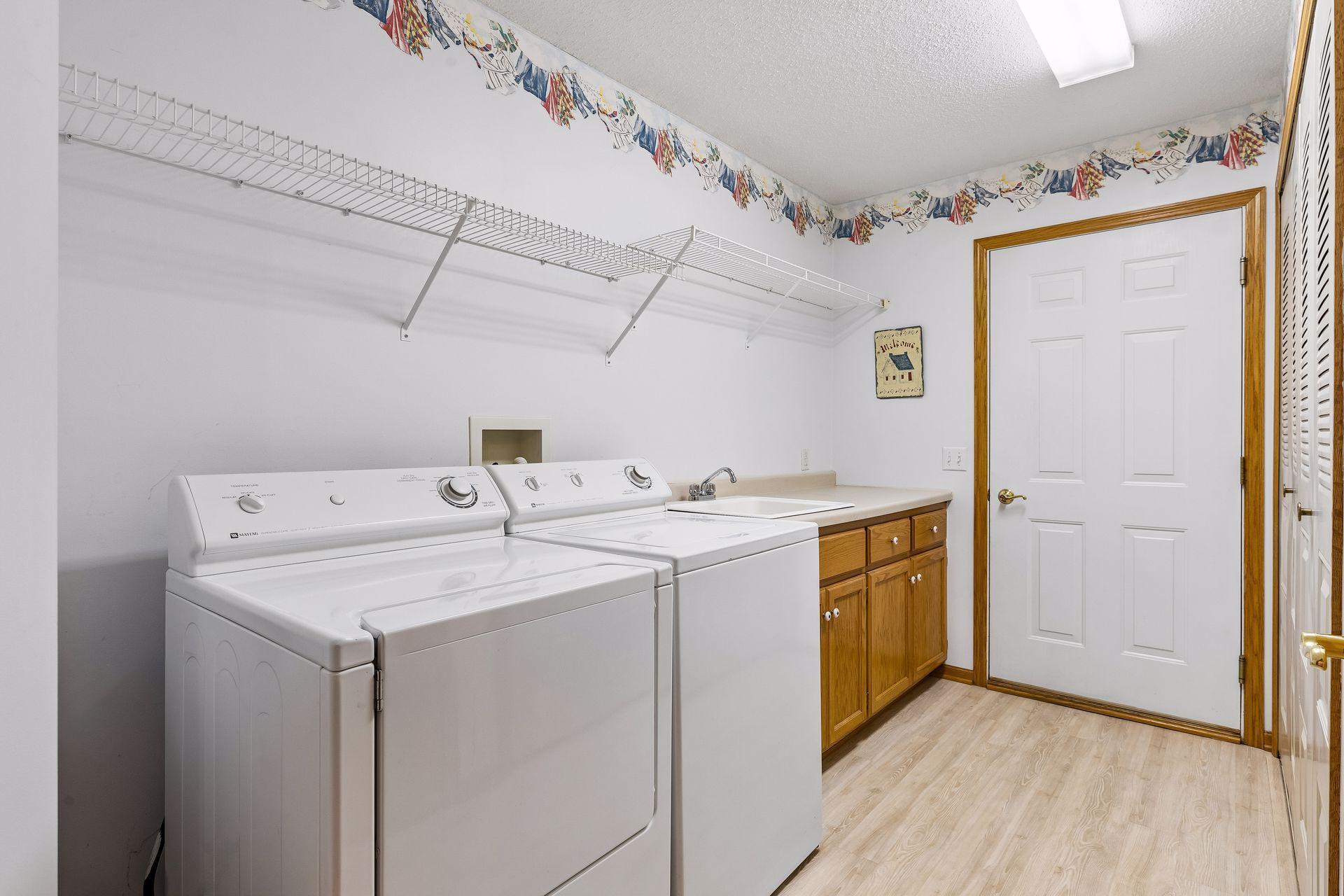 Laundry - one level living