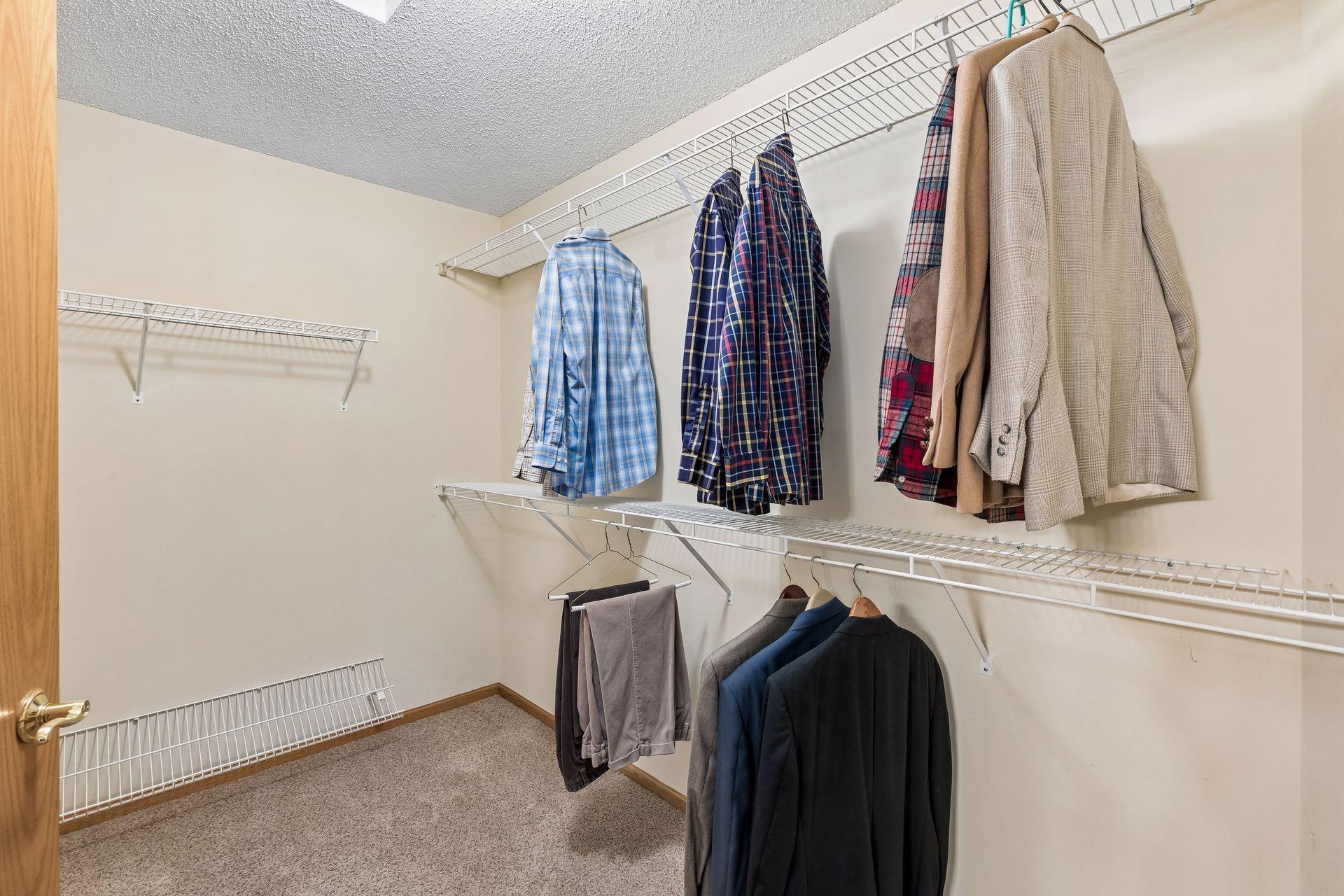Large walk-in closet