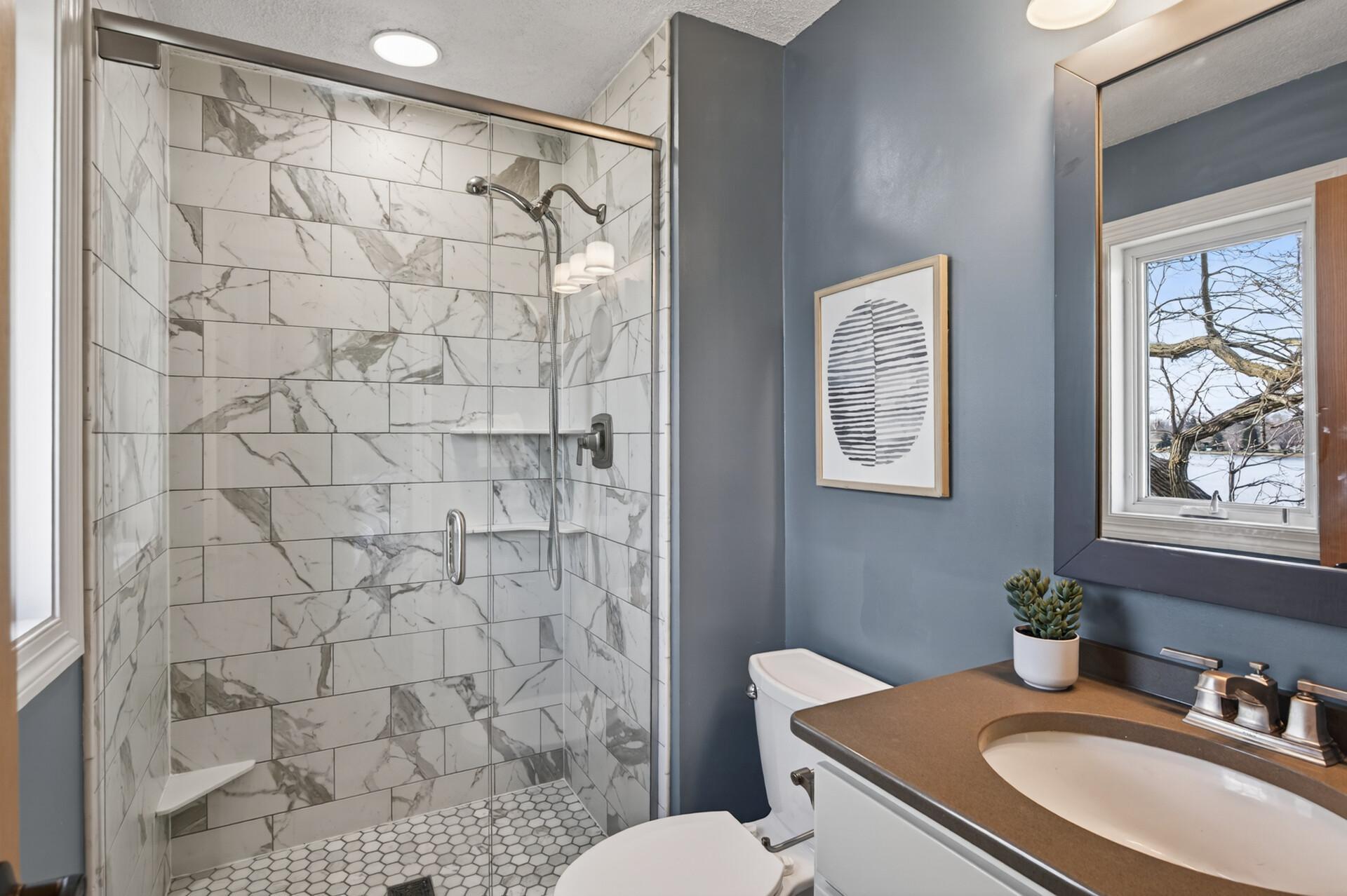 Recently Renovated Bathroom