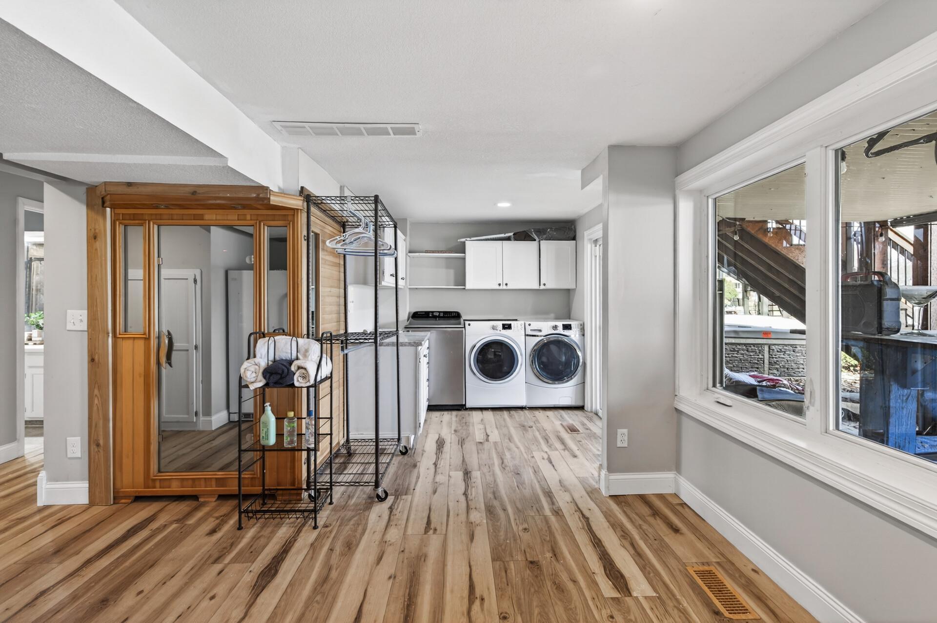 Lower Level Laundry