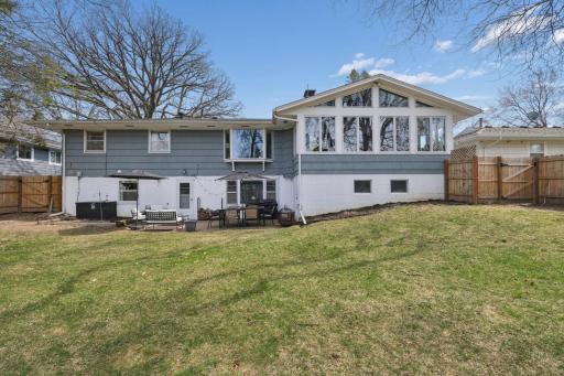 You will love all the windows in the 4 season porch.