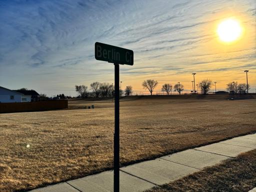 Gorgeous sunsets & depending on how you orient your new home - phenomenal sunrises from front or side of your new home, too!!