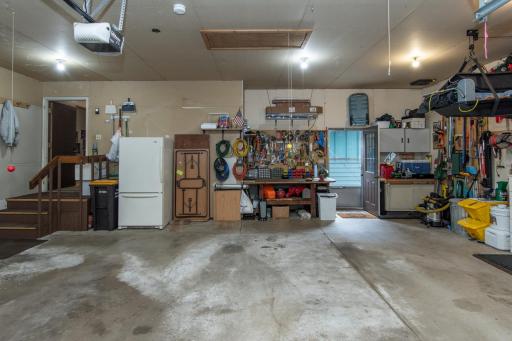 Plenty of room for vehicles, tools, and outdoor gear.