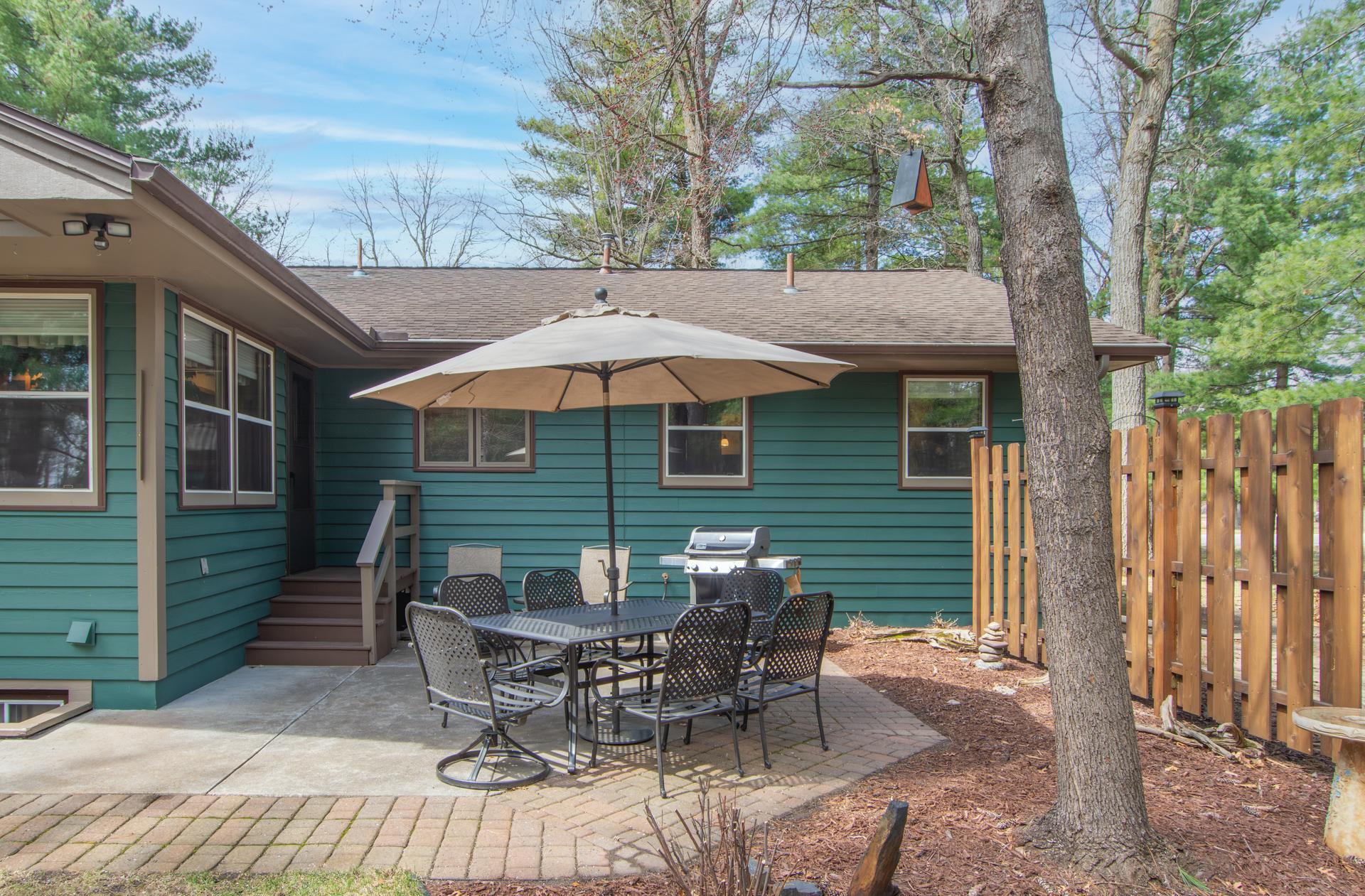 Generous yard space perfect for outdoor enjoyment and entertaining.