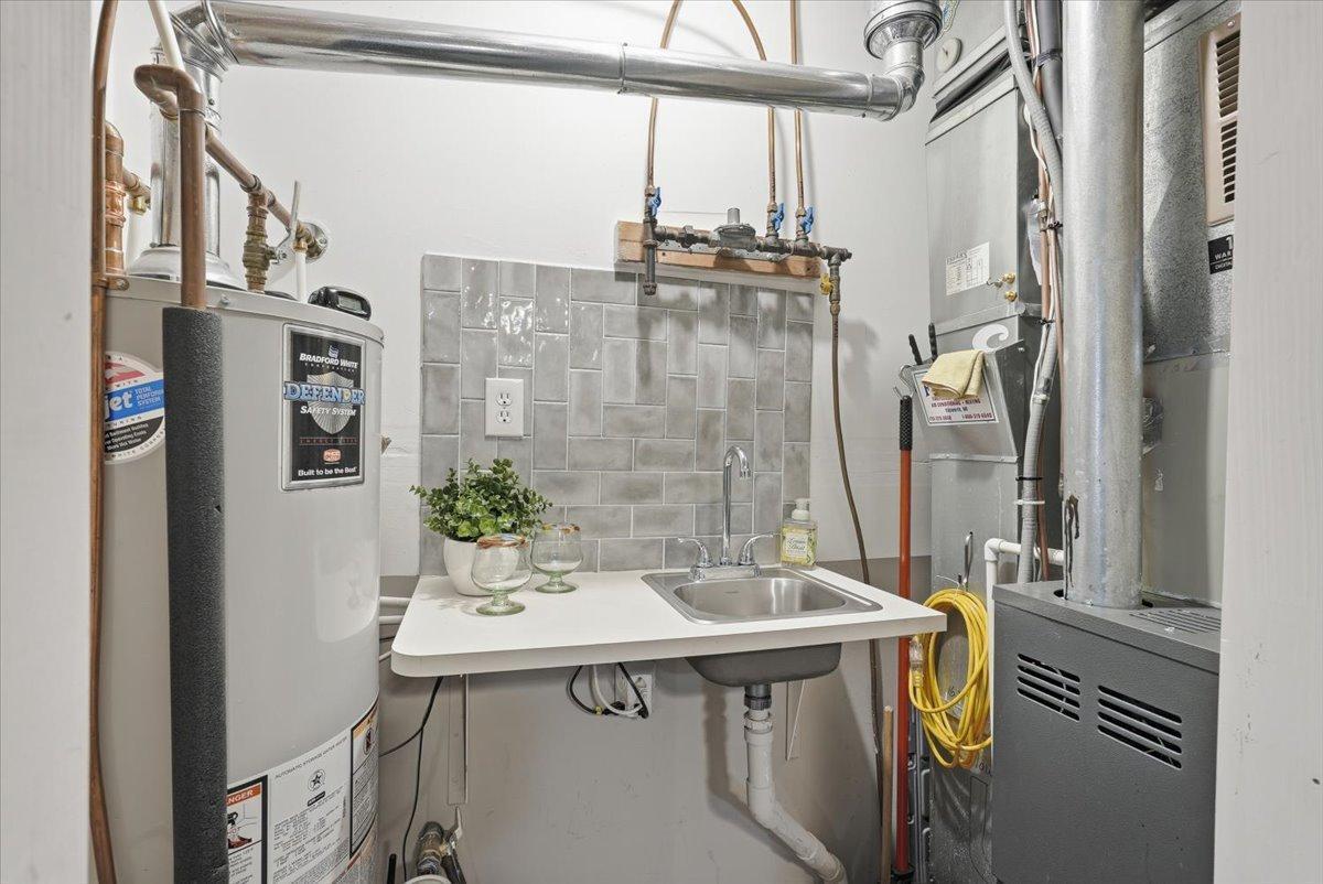 Sink added in the utility room