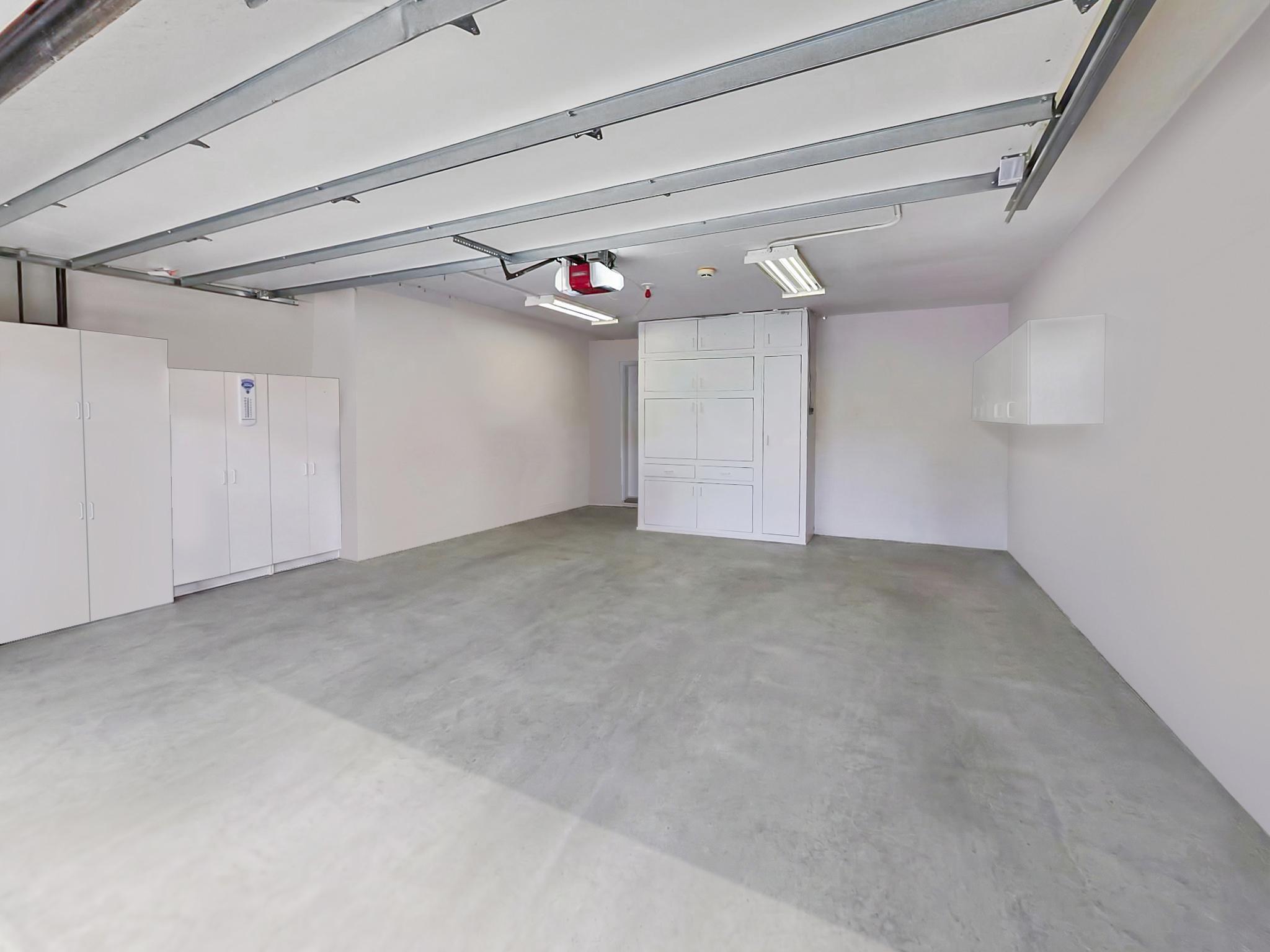 Virtually Cleaned Garage