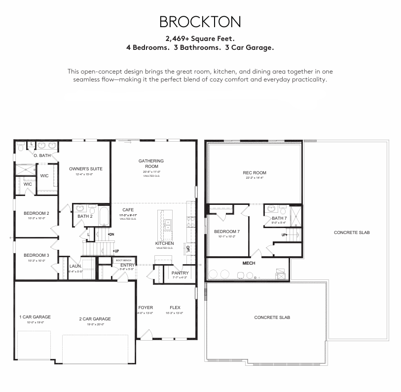 Brockton Floorplan. More Photos Coming Soon!!