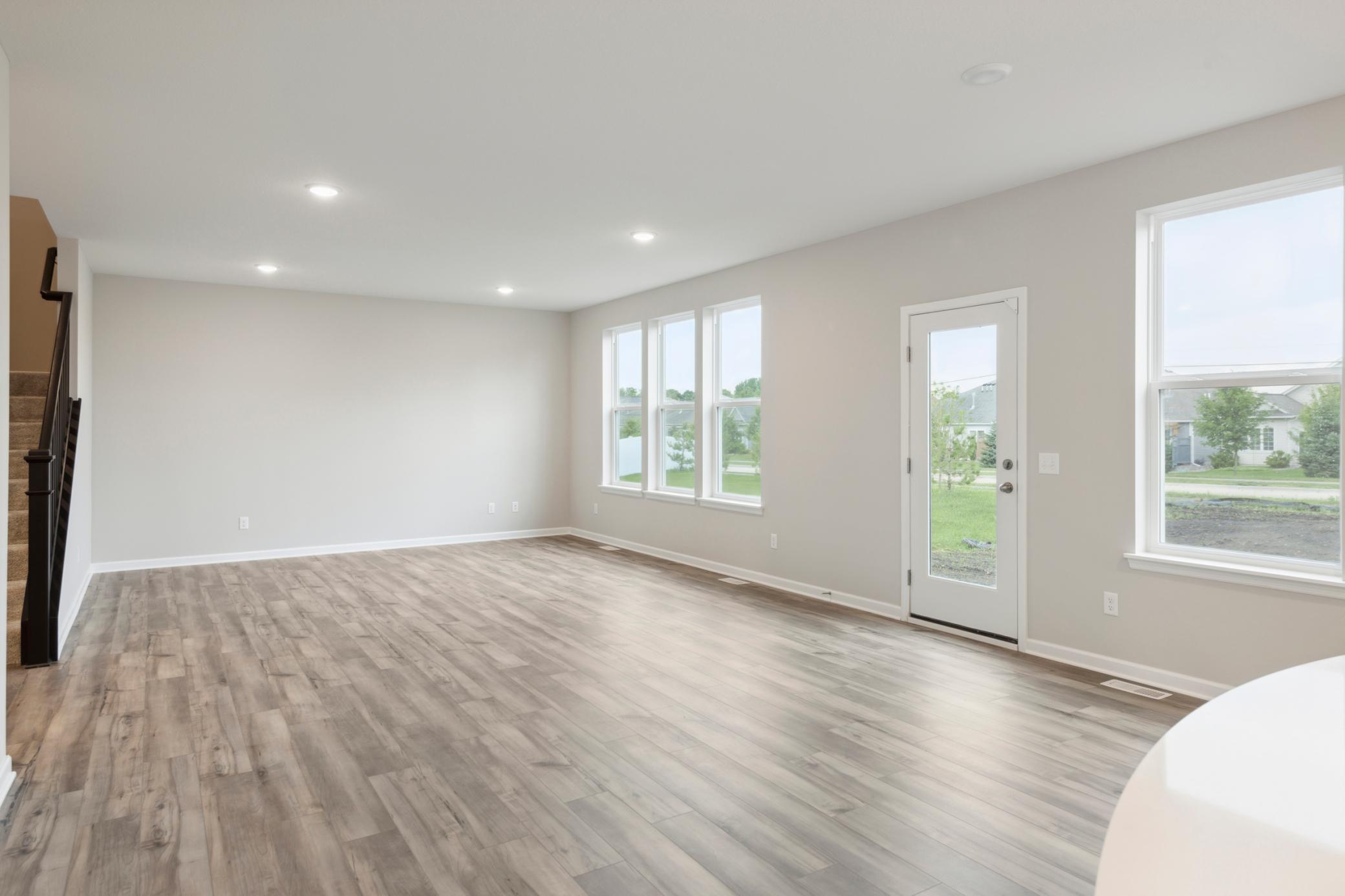 Loads of natural light throughout home.