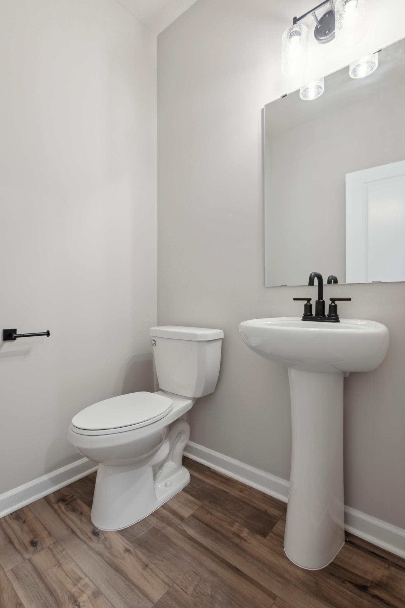 Main floor powder bathroom