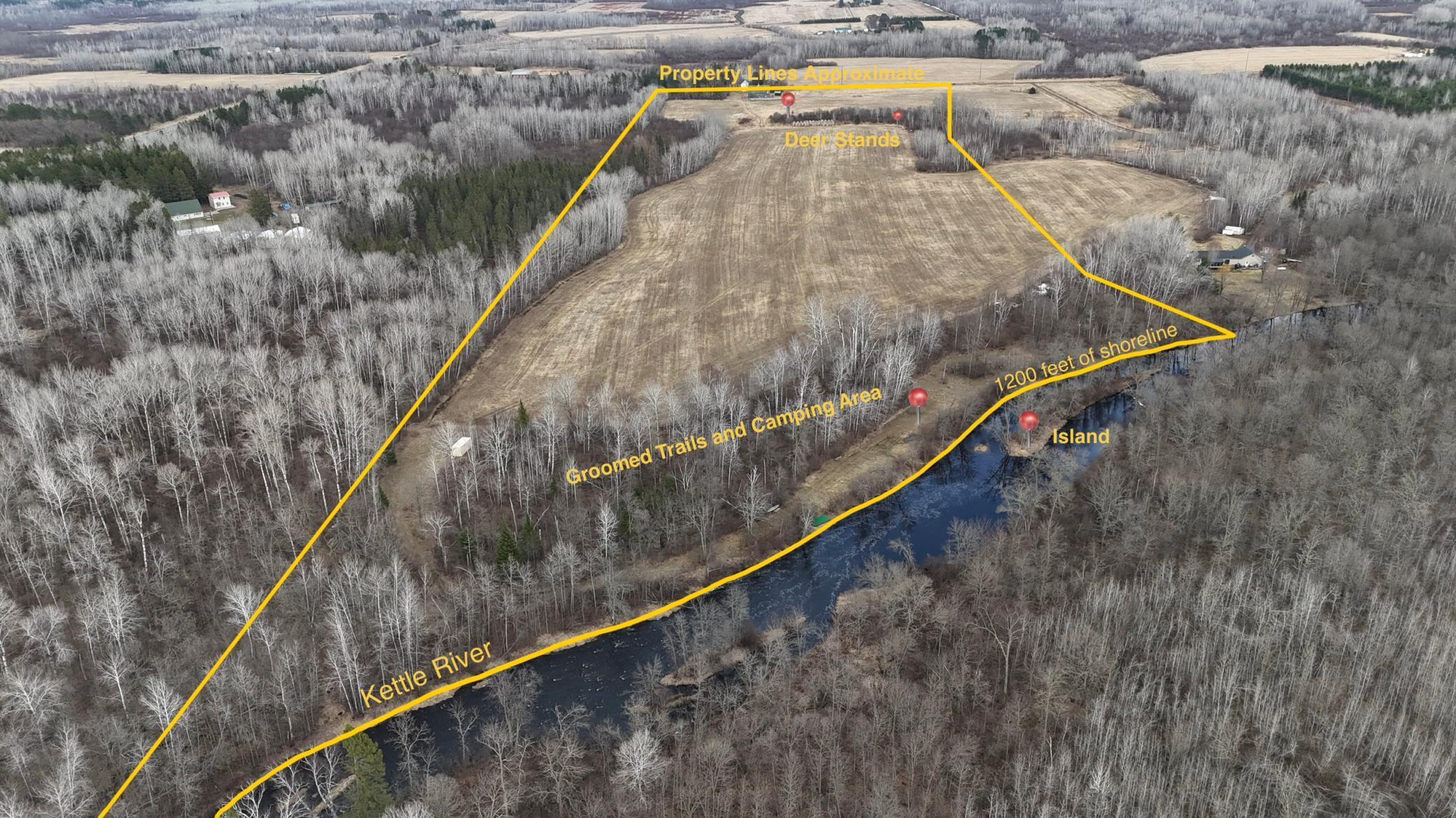 1200 feet of accessible riverfront