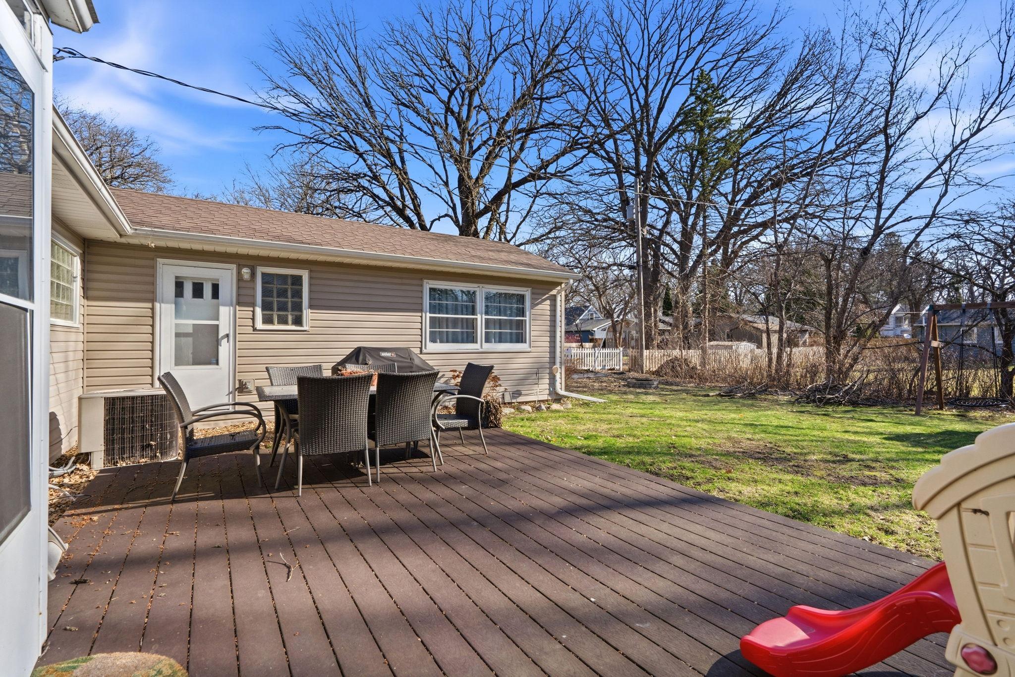 Large Maintenance Free Deck