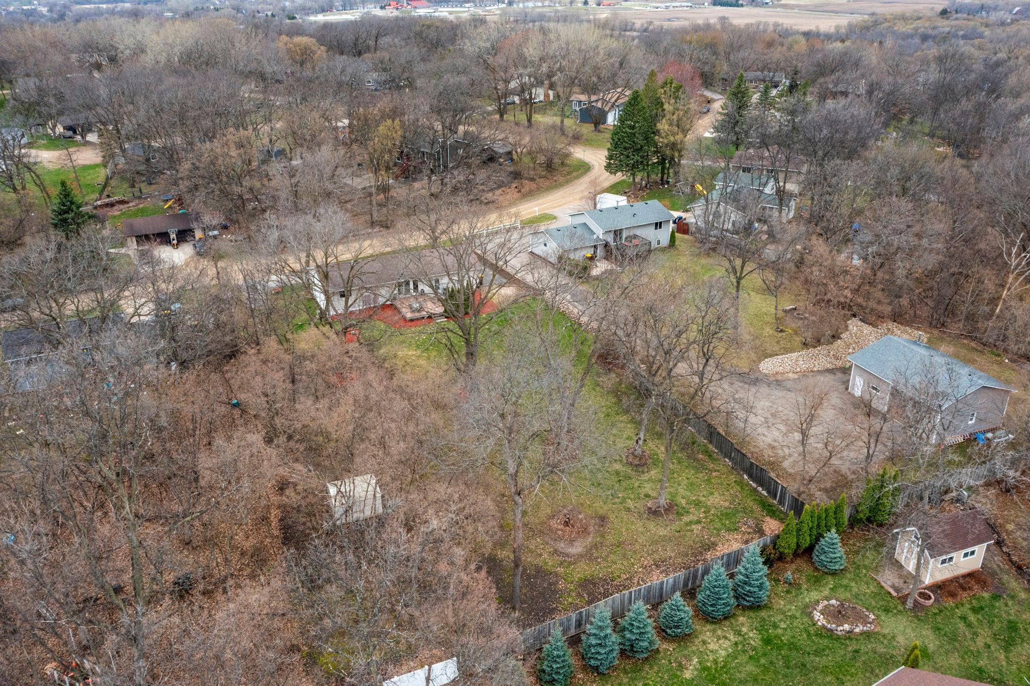 Check out this HUGE backyard!