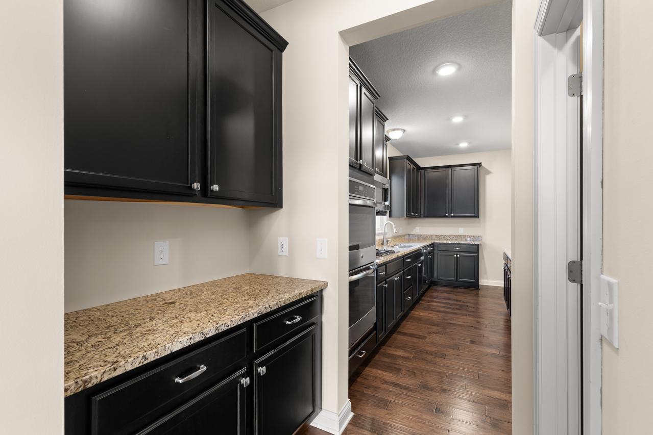 Walk-in pantry for added organization