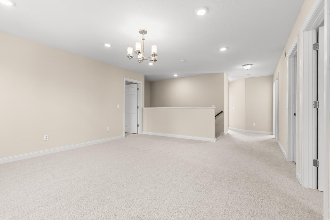 Expansive loft area with endless possibilities