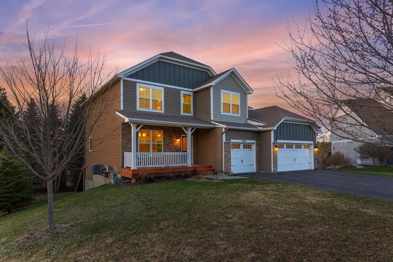 Inviting front porch for morning coffee or evening unwinding