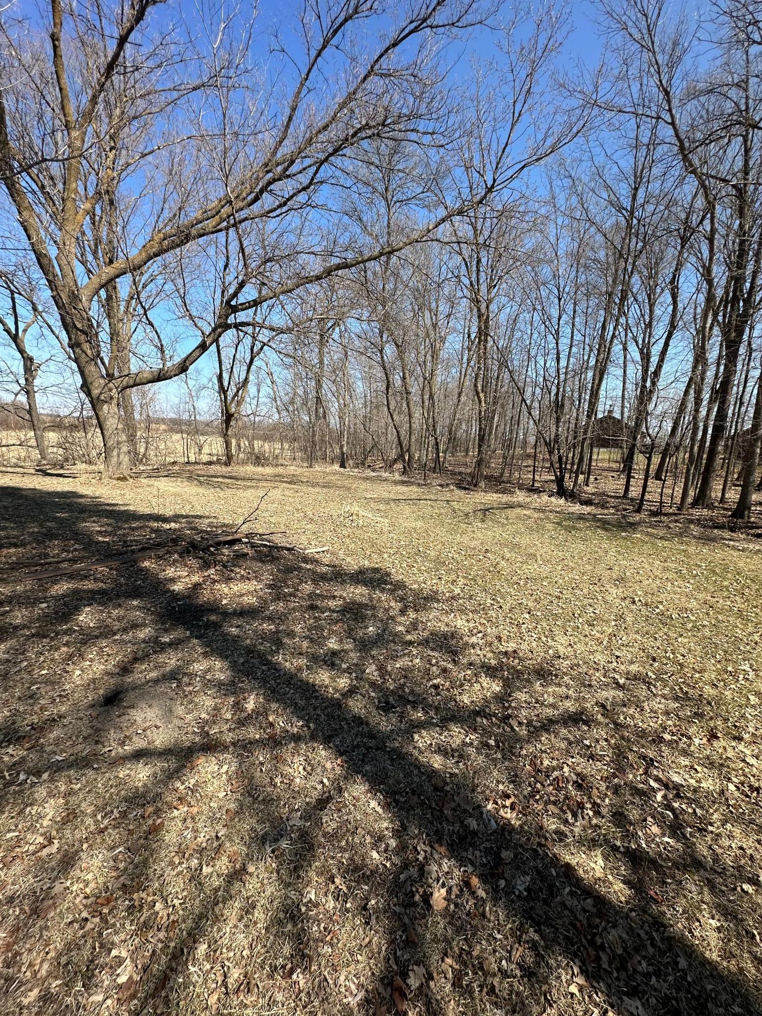 Large Wooded lot with mature trees overlooking Large Creek