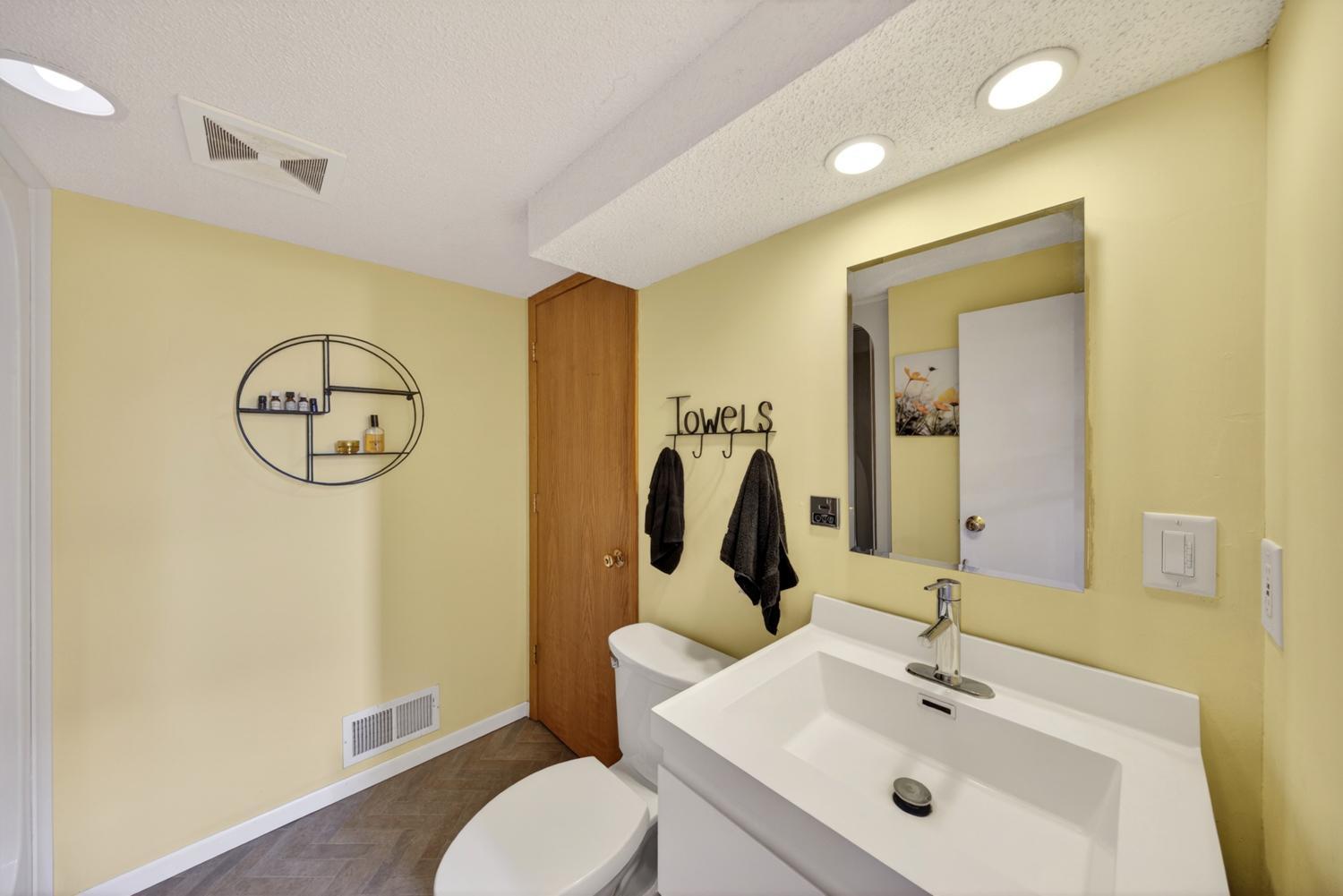 3/4 Bathroom in lower level