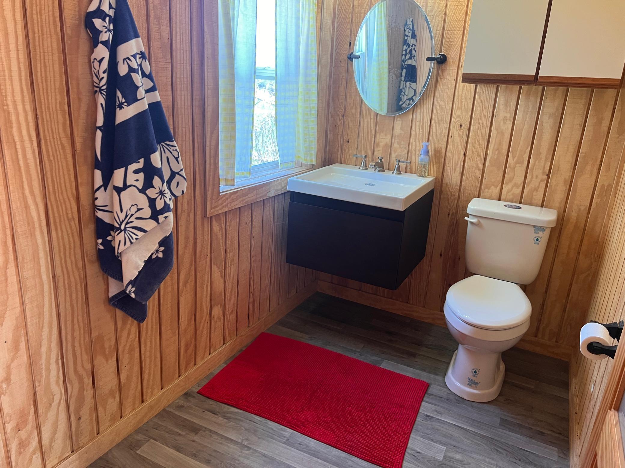 1/2 bath in Pool House