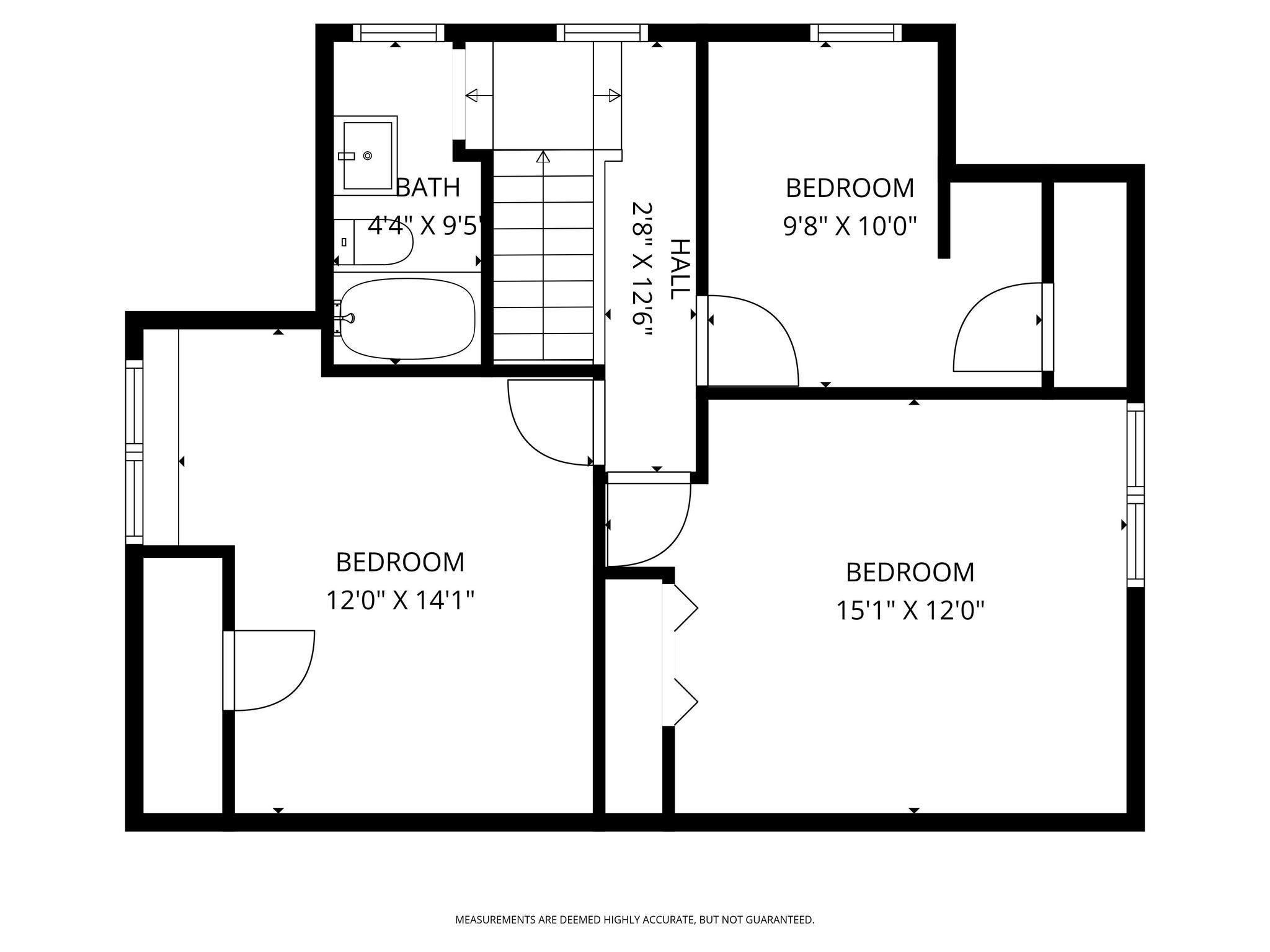 Upper Level Floorplan