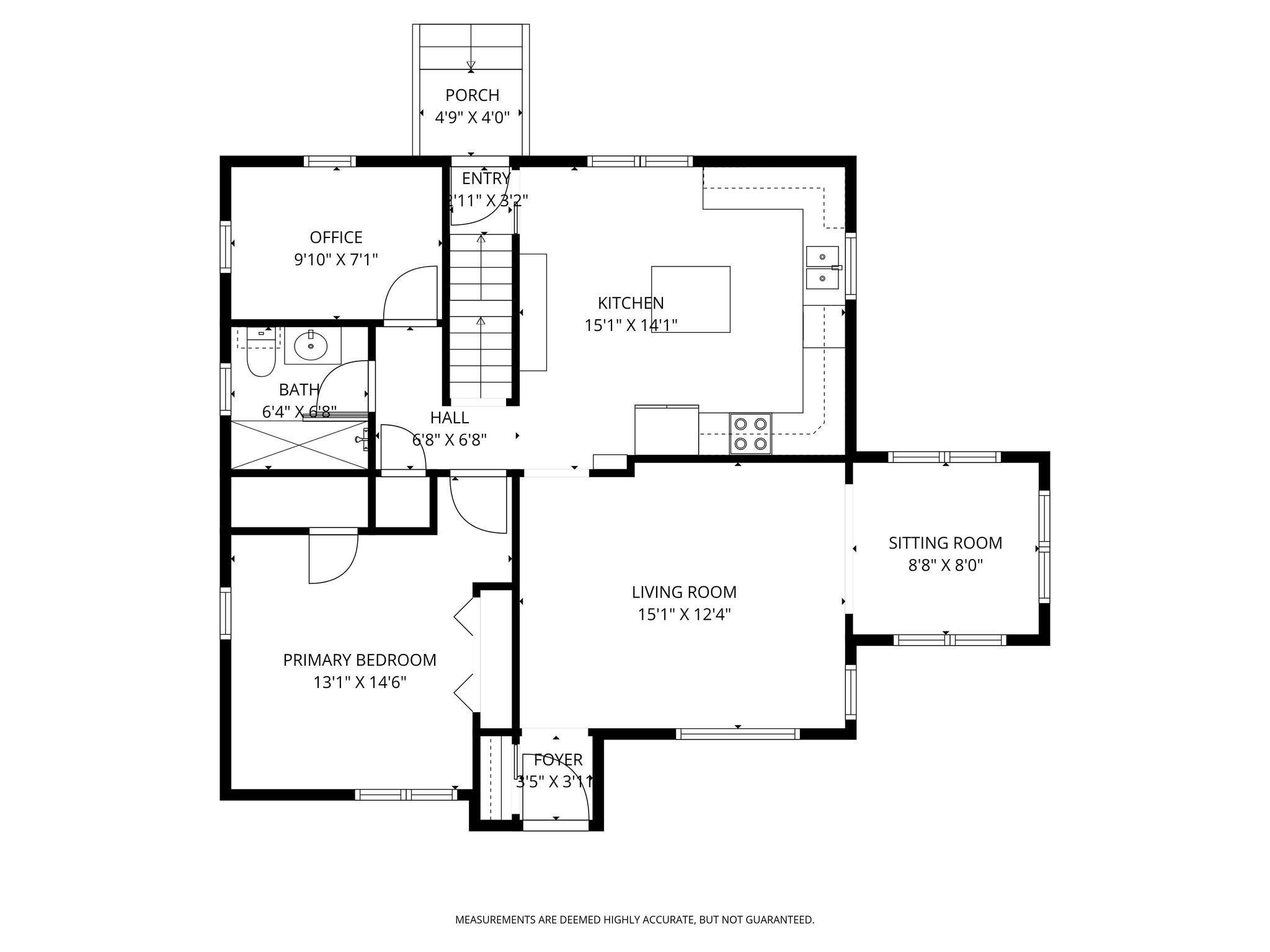 Main Level Floorplan