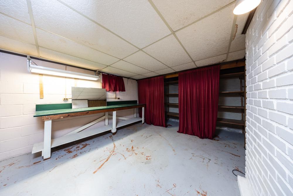 This room could be used for storage, or possibly finished to add more finished square footage