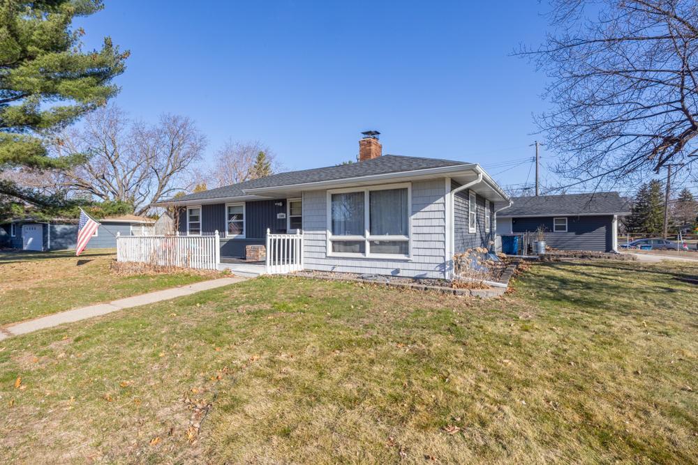 Inviting front porch