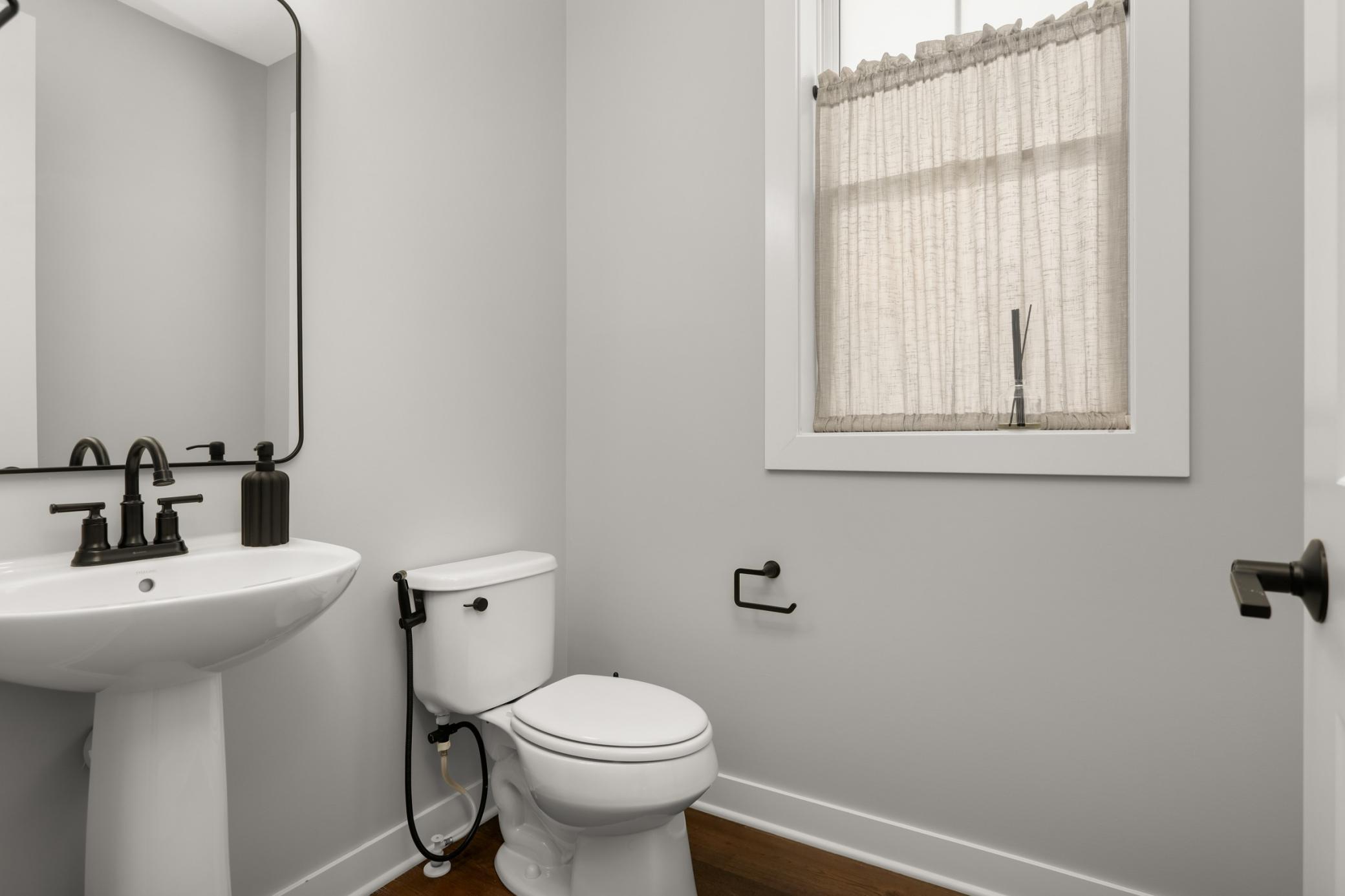 Main floor bathroom