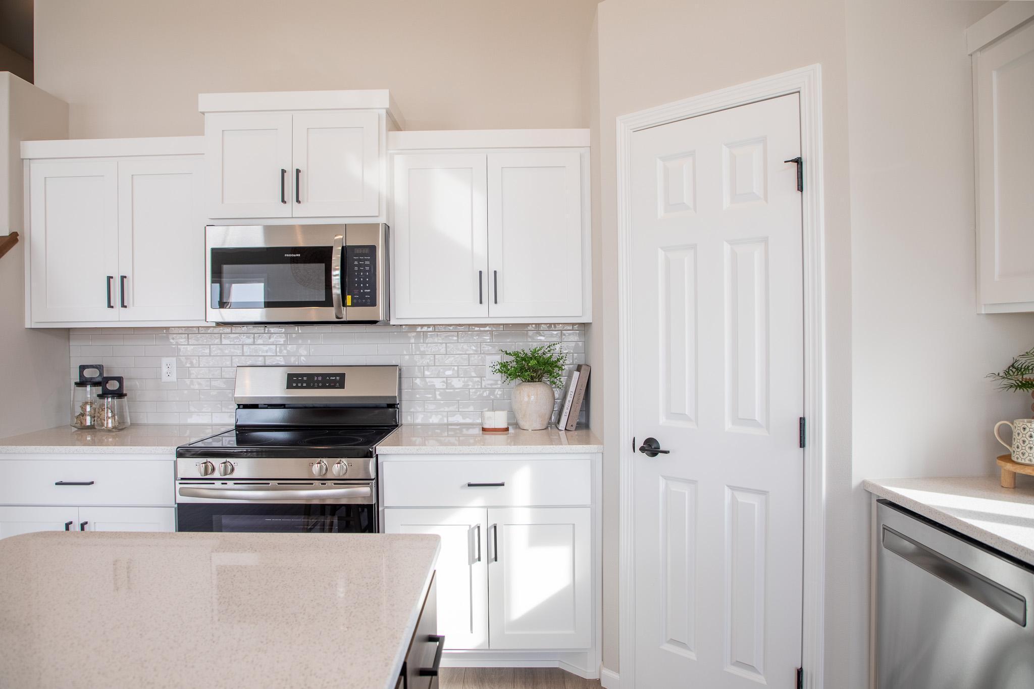 Kitchen & pantry door