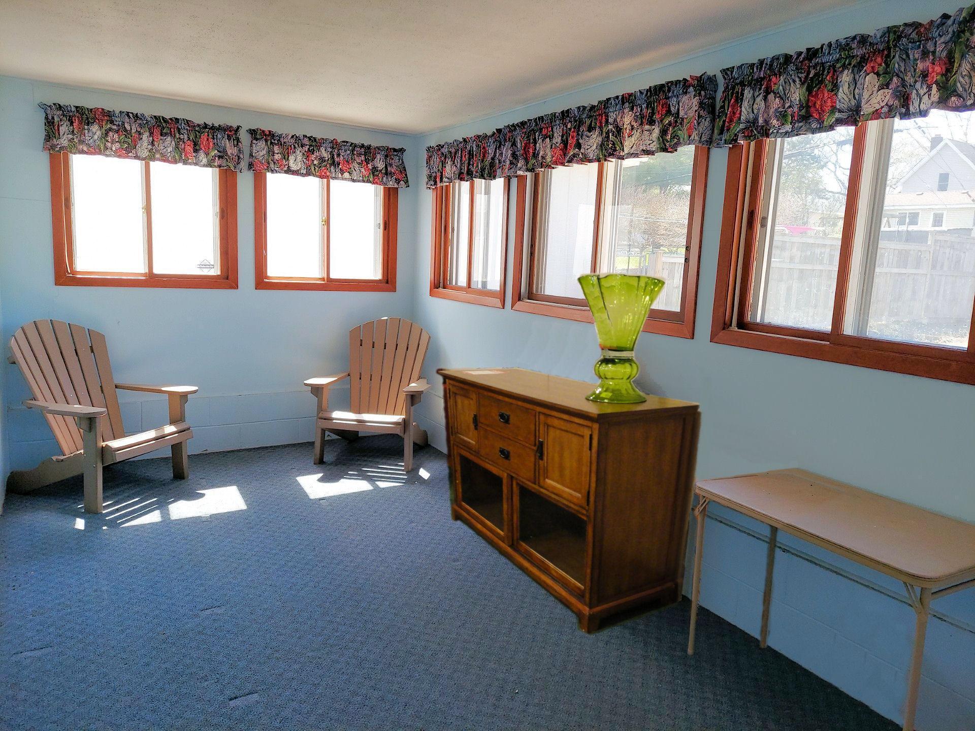 Spring starts sooner here & summer stays a little longer in this 3 season porch. A great 3rd option for gatherings. This home gives you more with a trio of entertainment spaces.