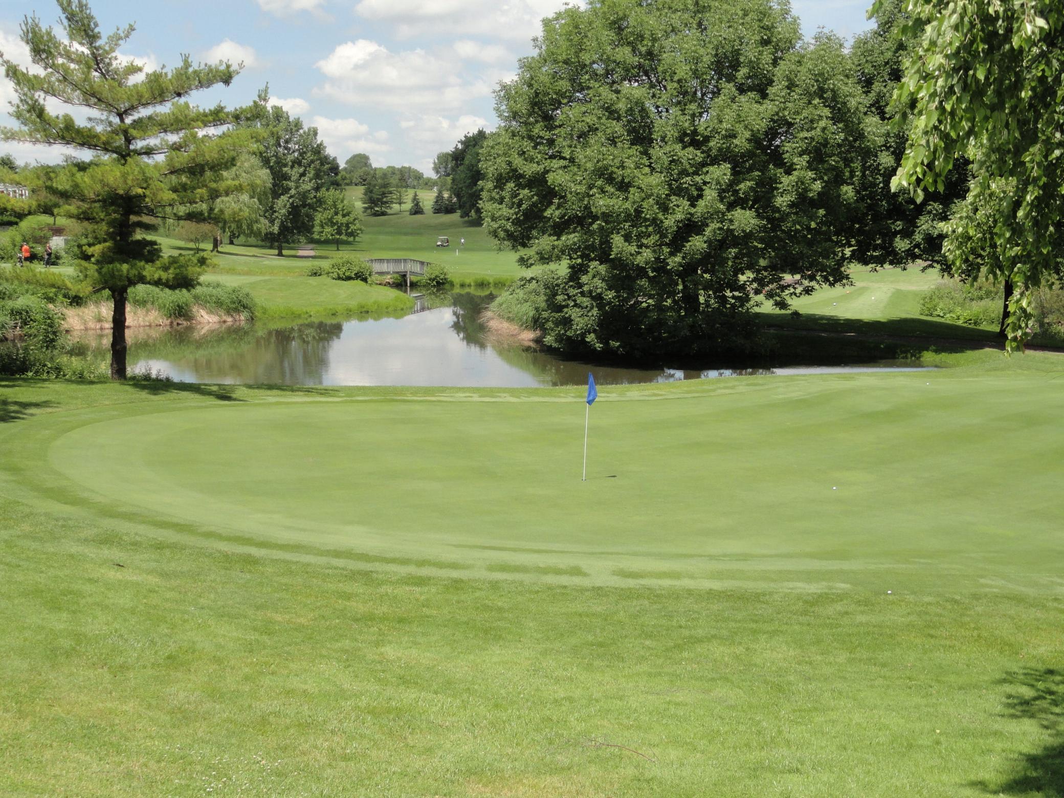 Another view of a nearby golf course. Up for a game? Getting here from your new home on Lake Street is easy.