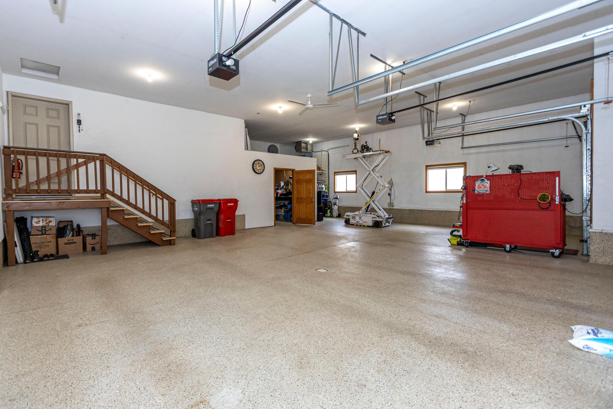 Attached 3-Stall Garage