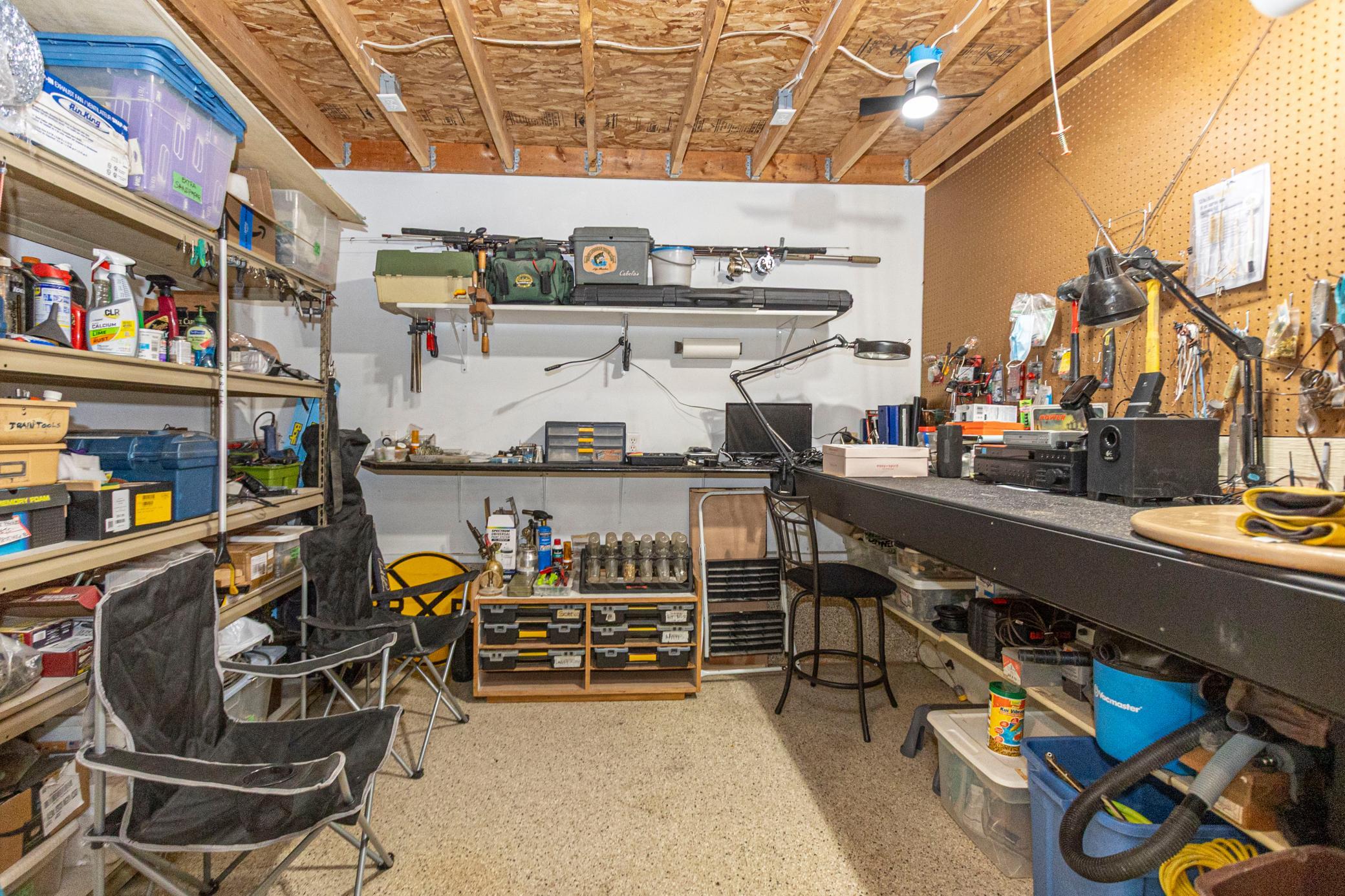 Storage Room in Garage