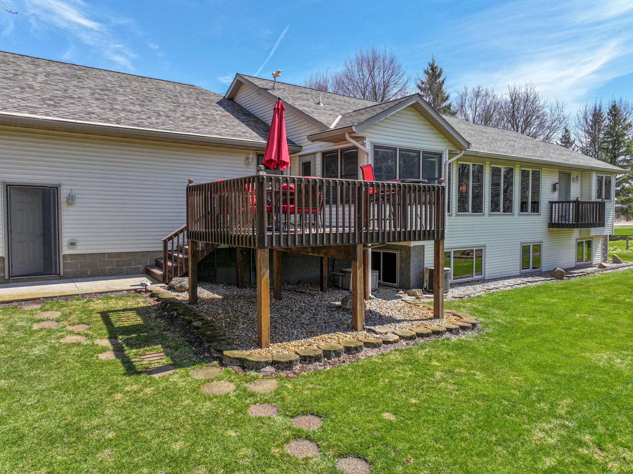 Back Deck with Yard Access